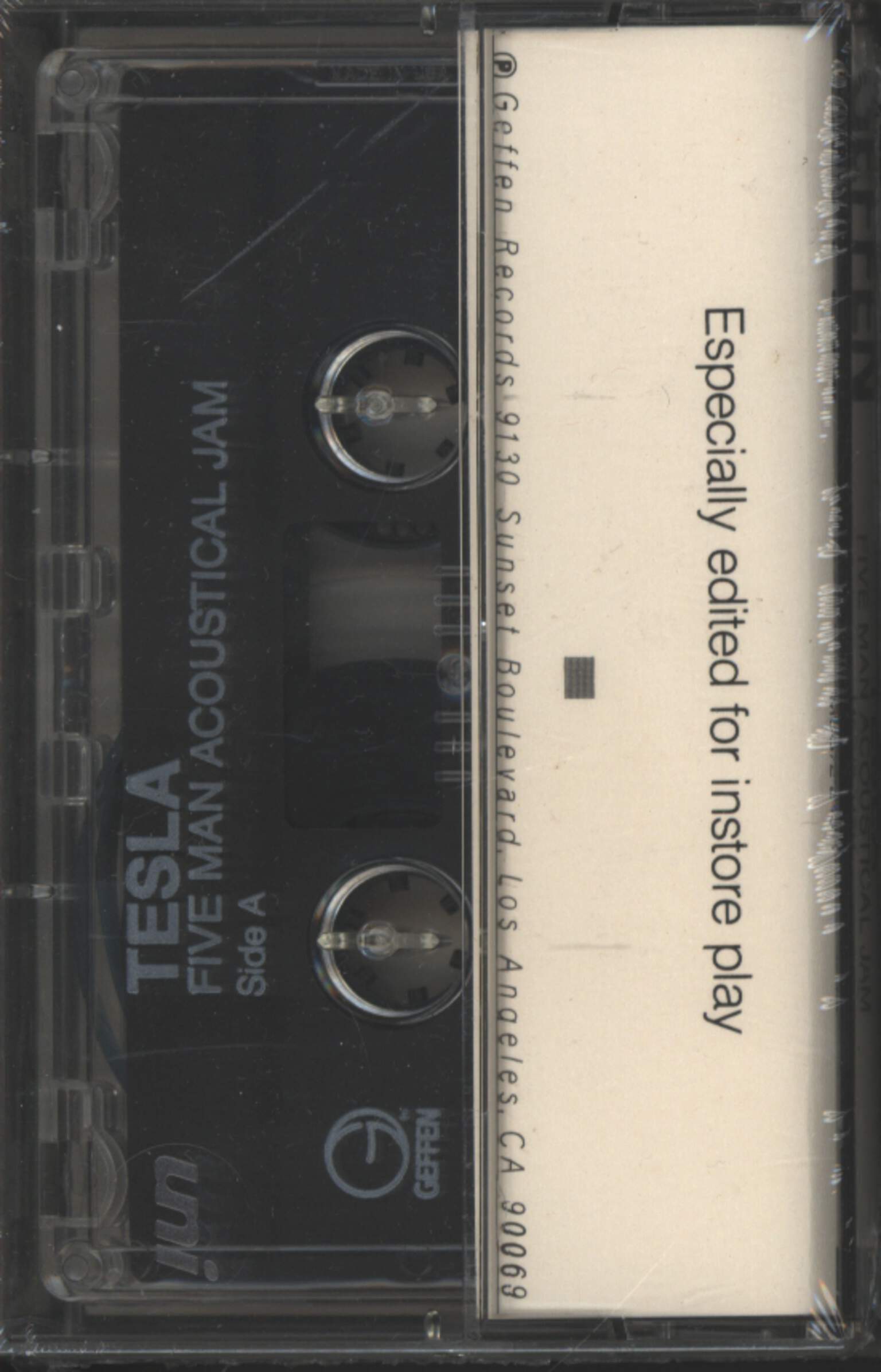 Tesla: Five Man Acoustical Jam, Tape