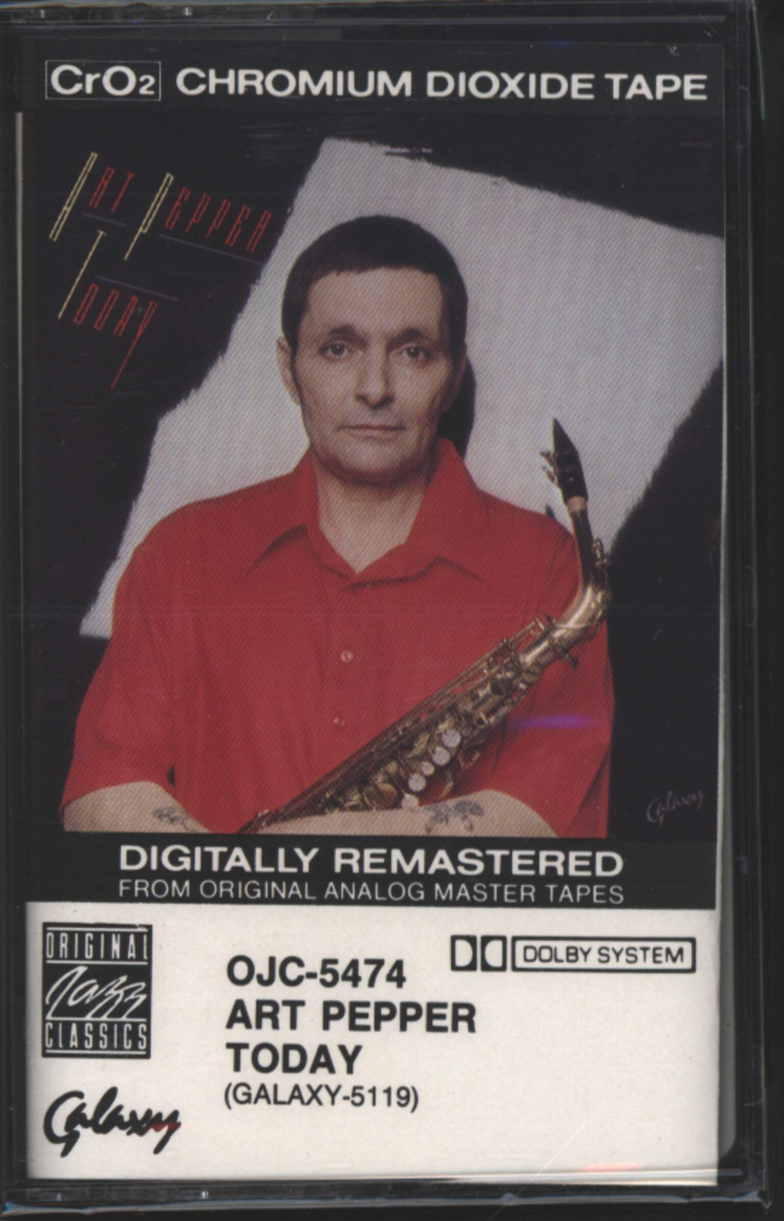 Art Pepper: Today, Tape