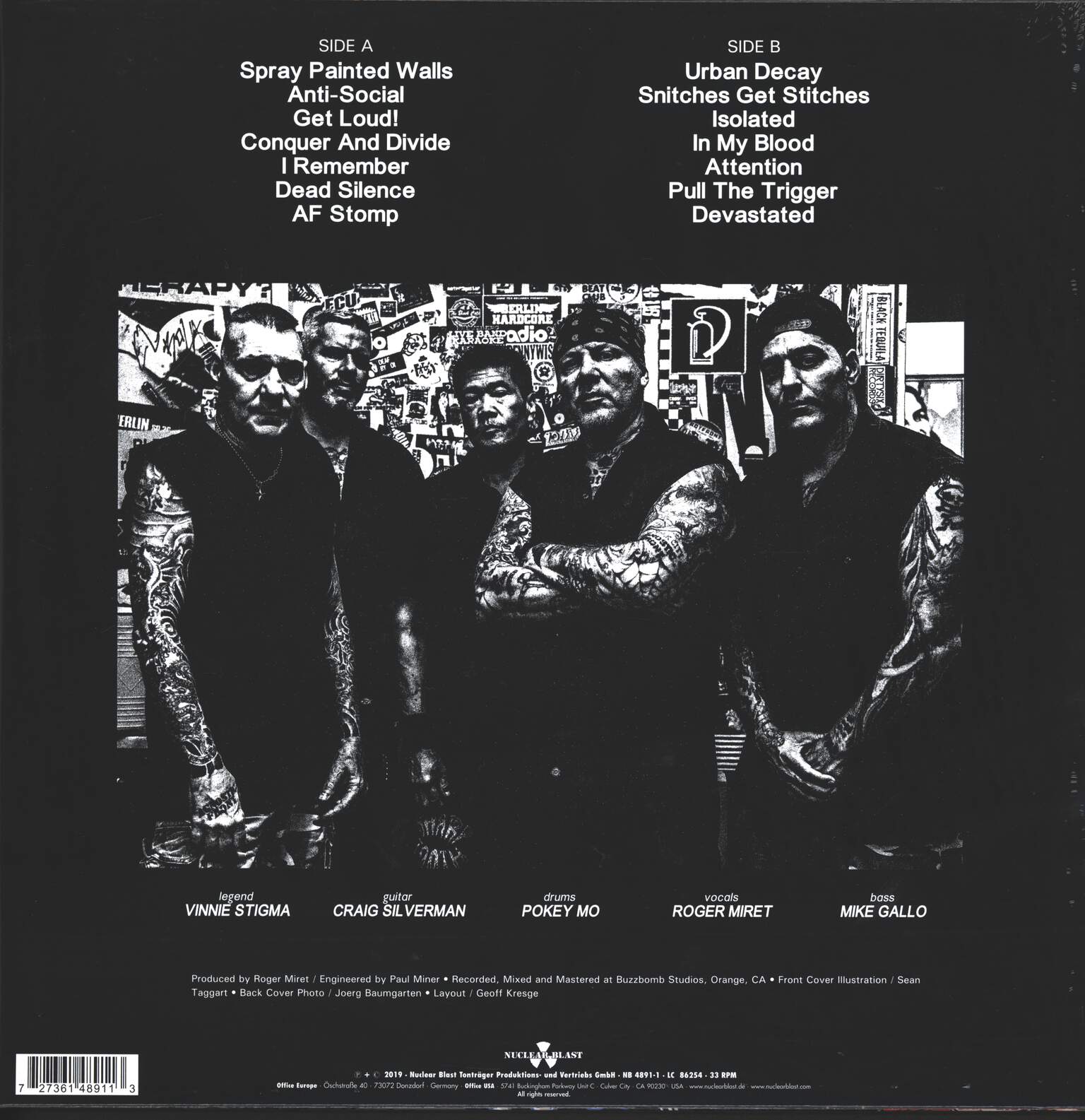 Agnostic Front: Get Loud!, LP (Vinyl)