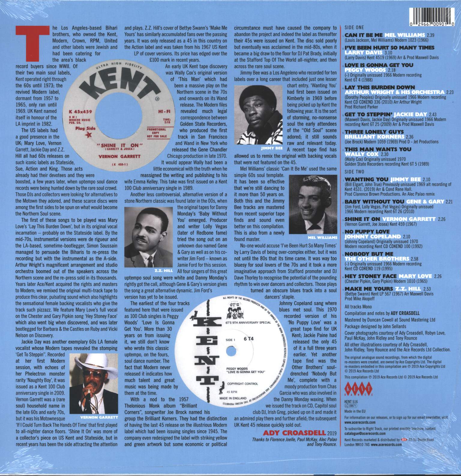 Various: Los Angeles Modern Kent Northern Soul, LP (Vinyl)