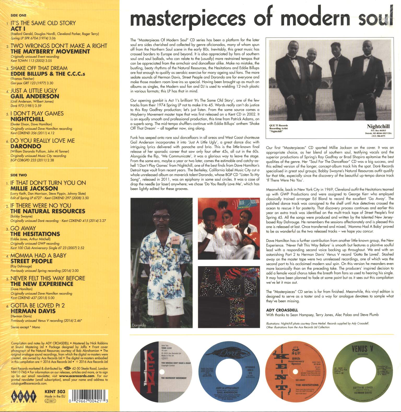 Various: Masterpieces Of Modern Soul, LP (Vinyl)
