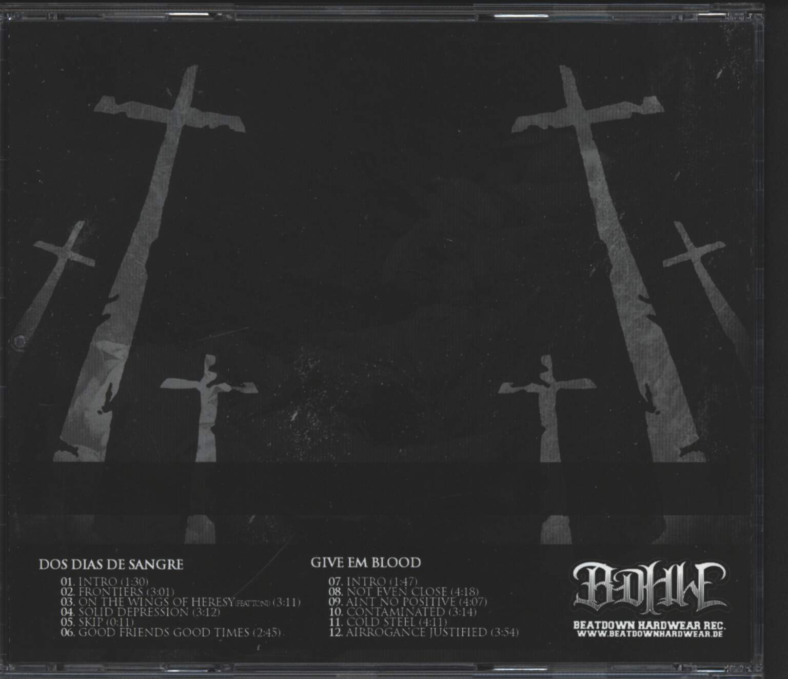 Dos Dias De Sangre: Dos Dias De Sangre / Give Em Blood, CD