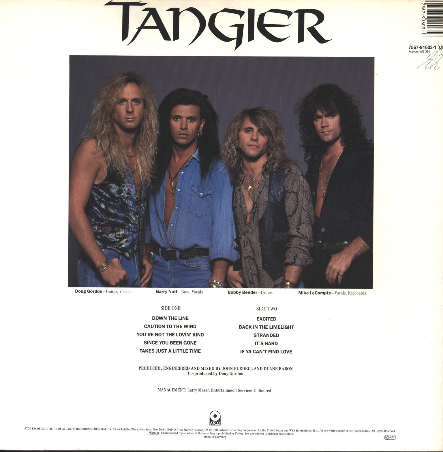 Tangier: Stranded, LP (Vinyl)