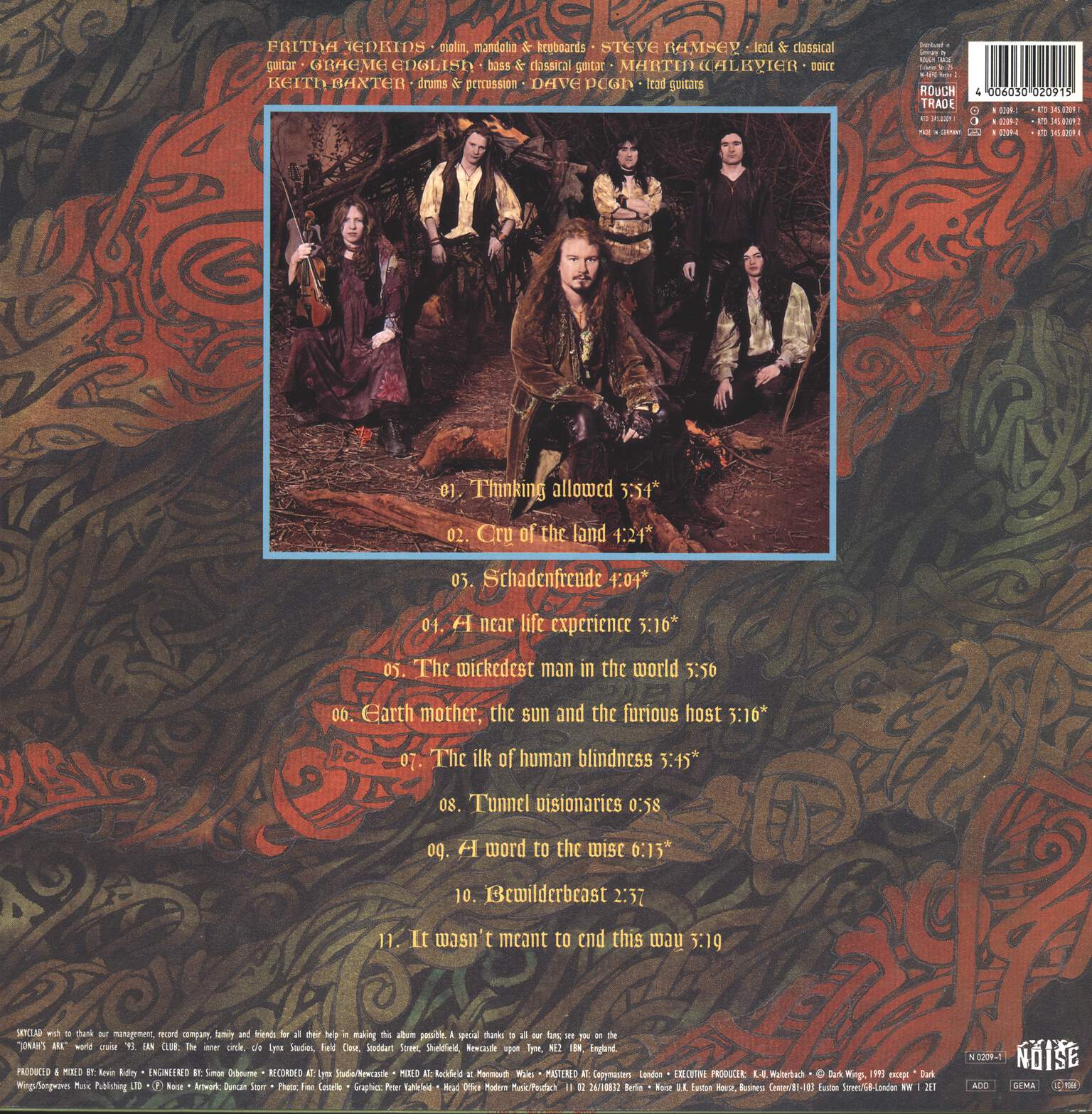 Skyclad: Jonah's Ark, LP (Vinyl)