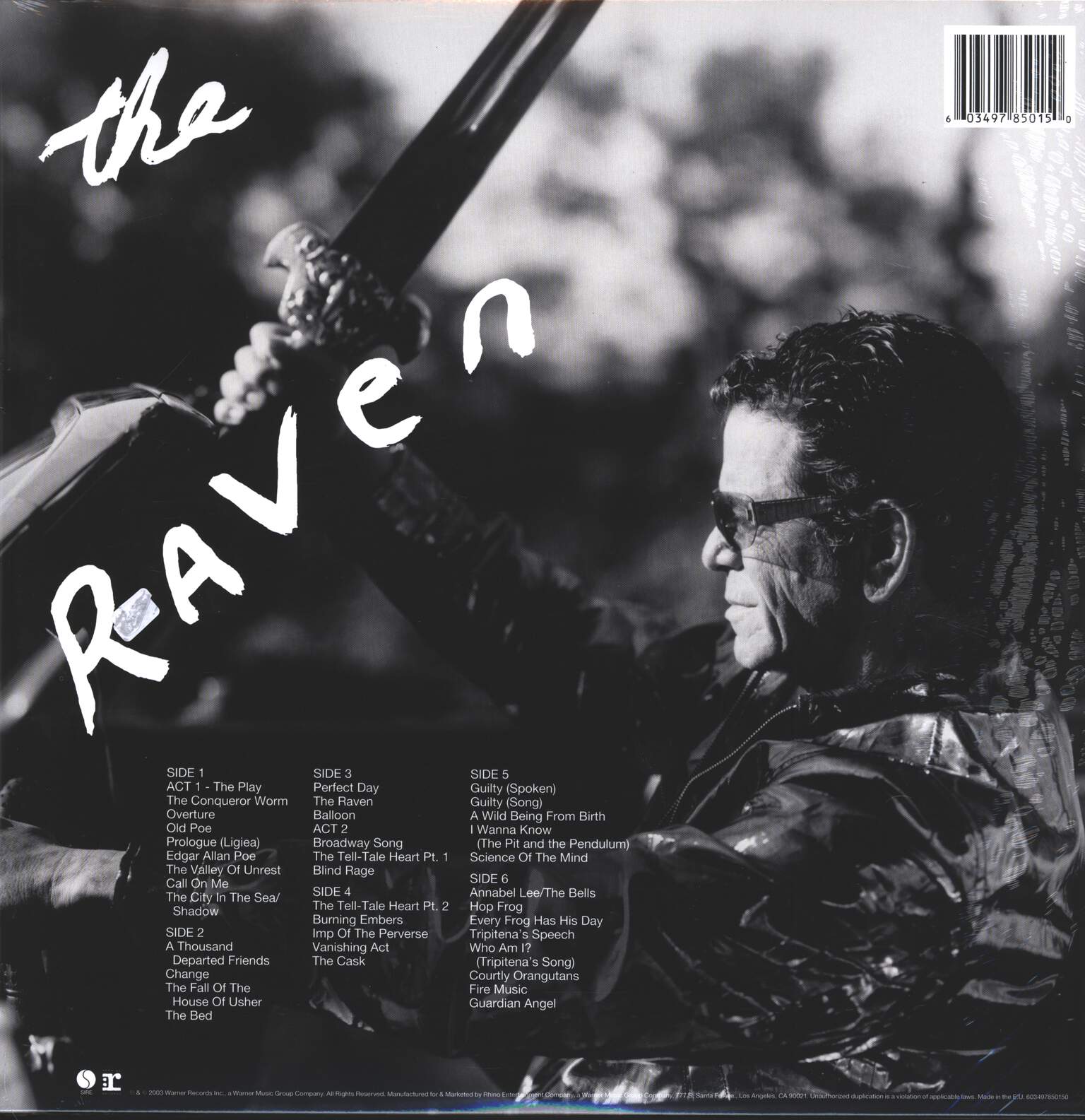 Lou Reed: The Raven, 3×LP (Vinyl)