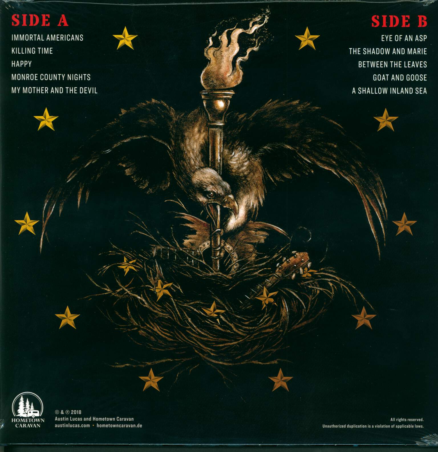 Austin Lucas: Immortal Americans, LP (Vinyl)