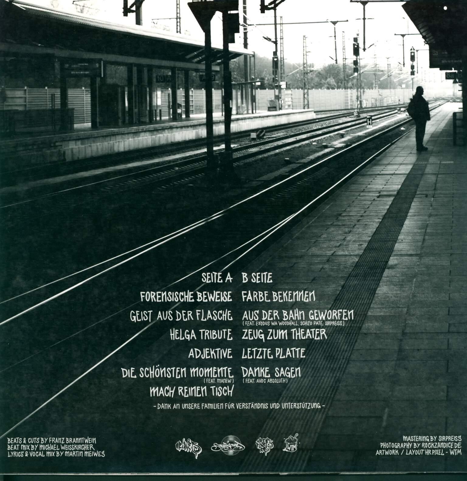 Franz Branntwein: Aus der Bahn geworfen, LP (Vinyl)
