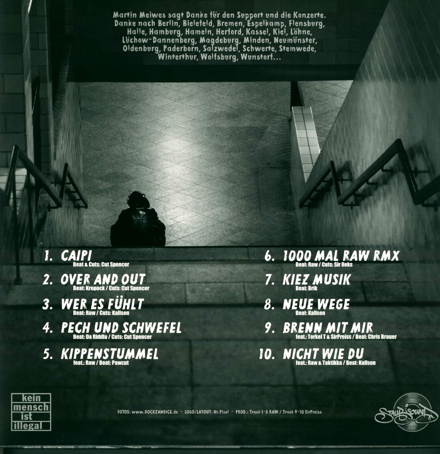 Martin Meiwes: Kiez Notiz, LP (Vinyl)
