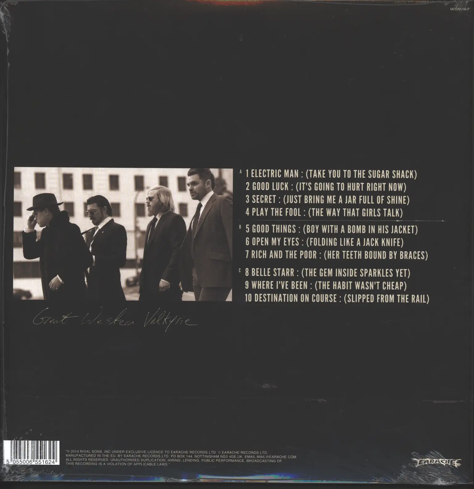 Rival Sons: Great Western Valkyrie, 2×LP (Vinyl)