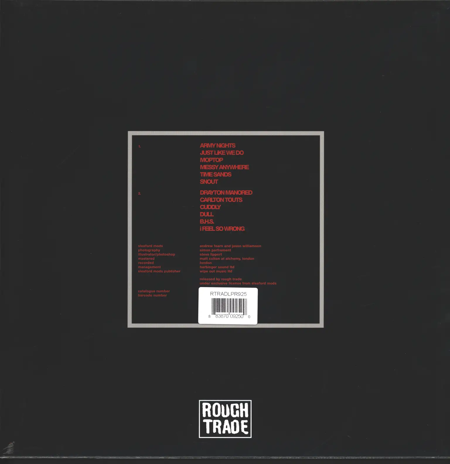Sleaford Mods: English Tapas, LP (Vinyl)
