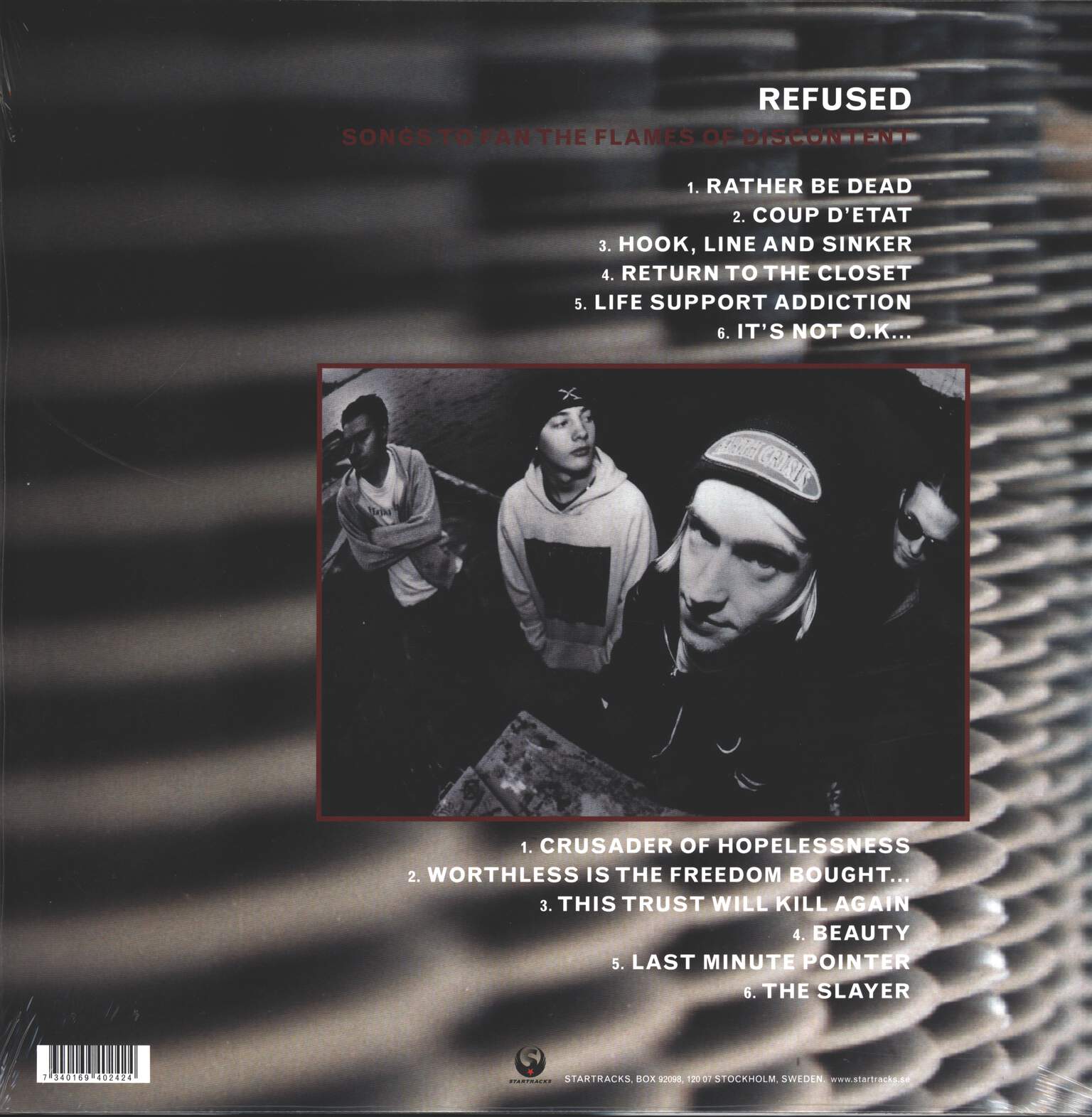 Refused: Songs To Fan The Flames Of Discontent, LP (Vinyl)