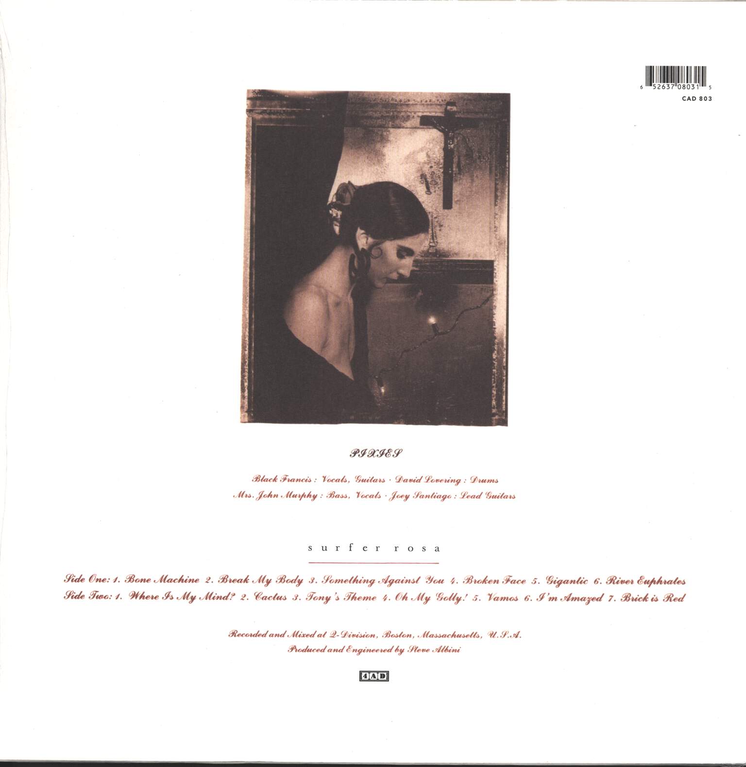 Pixies: Surfer Rosa, LP (Vinyl)