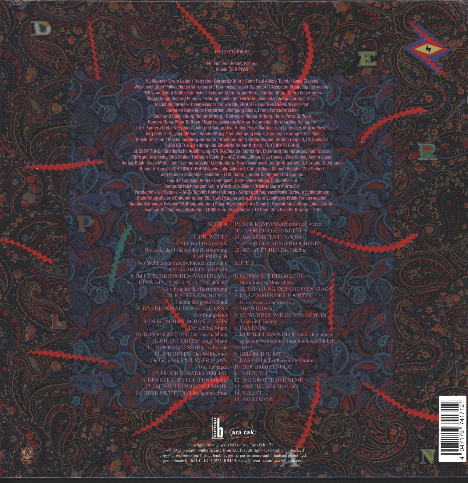 Der Plan: Die Letzte Rache, LP (Vinyl)