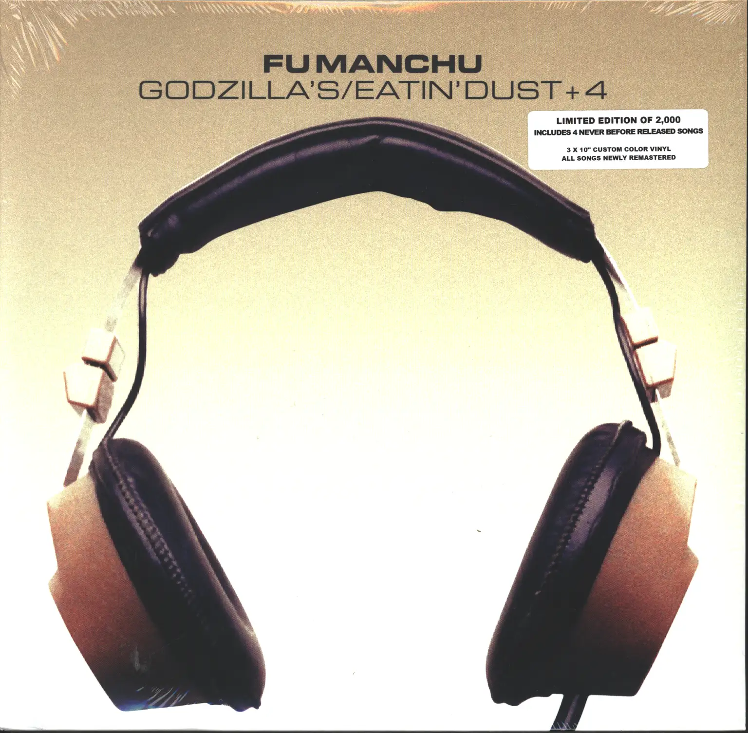 Fu Manchu: Godzilla's / Eatin' Dust +4, 3×10" Vinyl EP