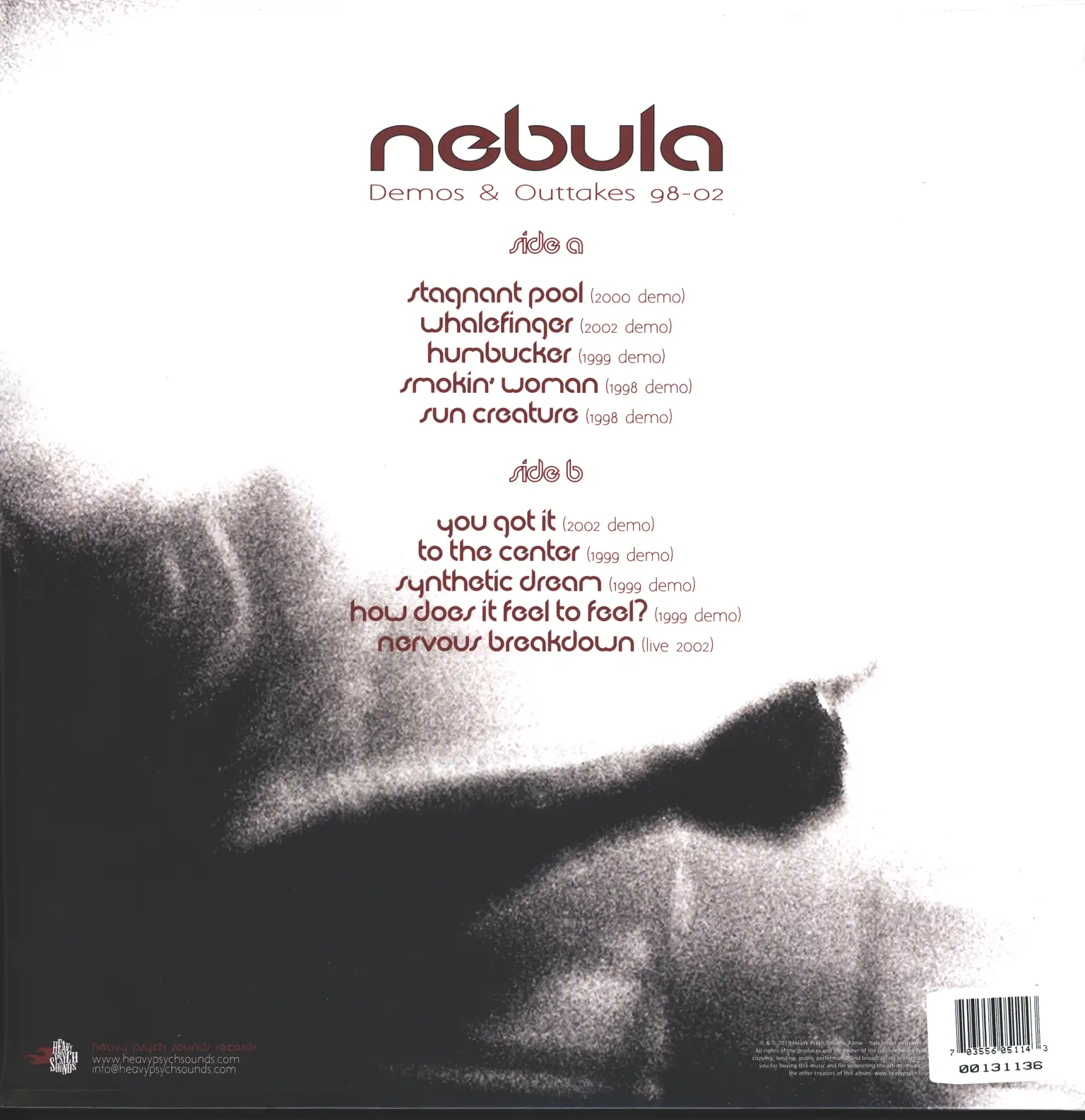 Nebula: Demos & Outtakes 98-02, LP (Vinyl)