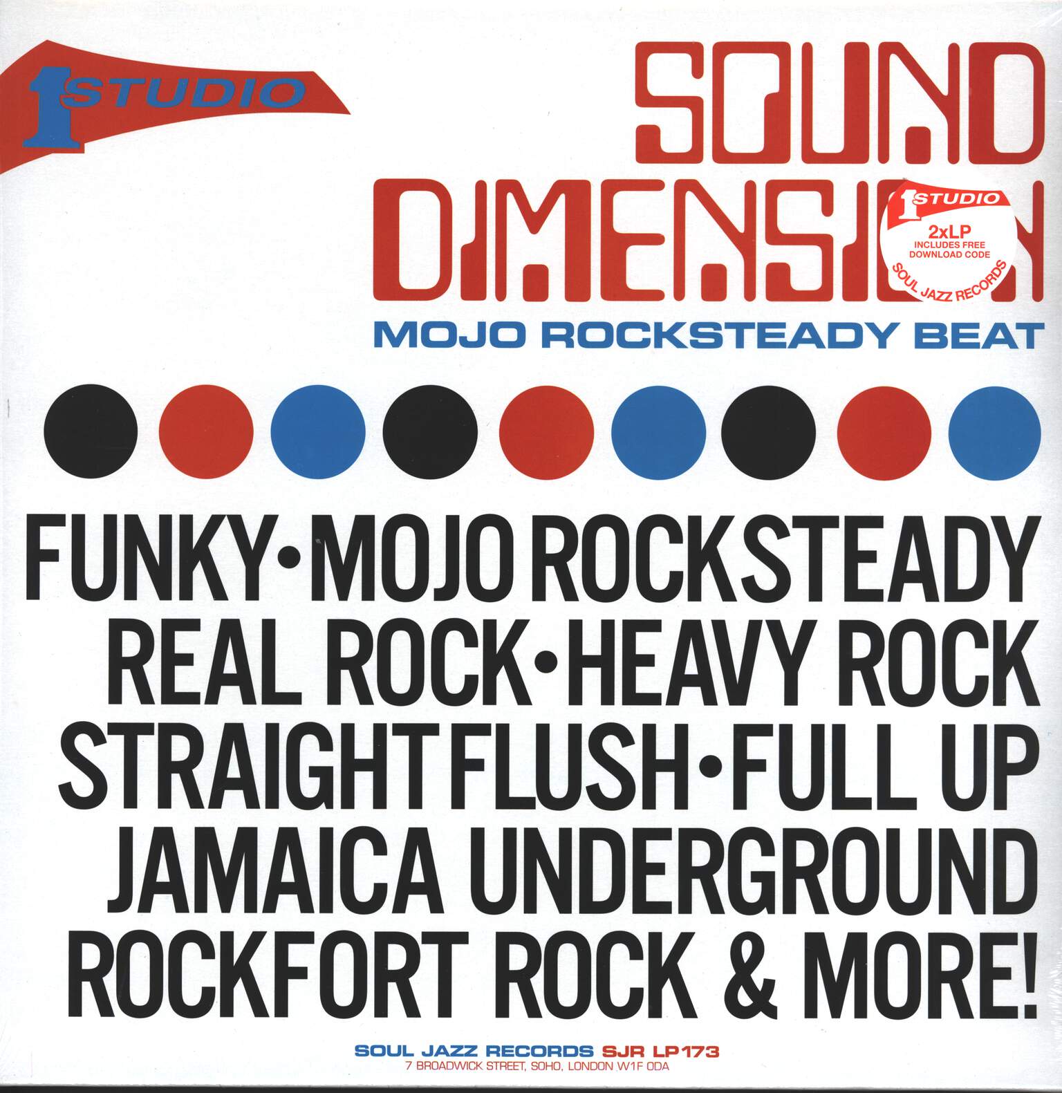 Sound Dimension: Mojo Rocksteady Beat, 2×LP (Vinyl)