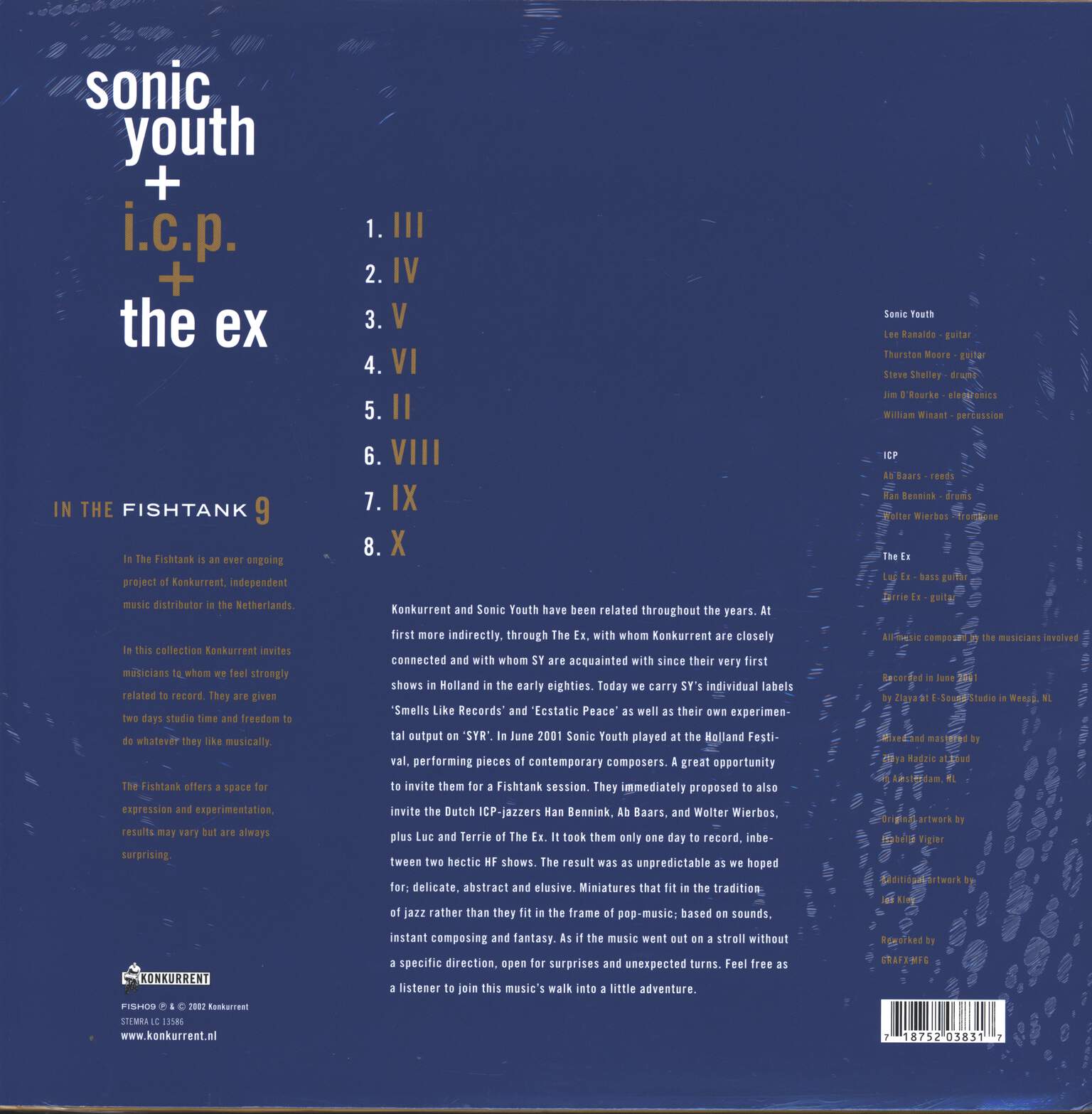 Sonic Youth: In The Fishtank 9, 12" Maxi Single (Vinyl)