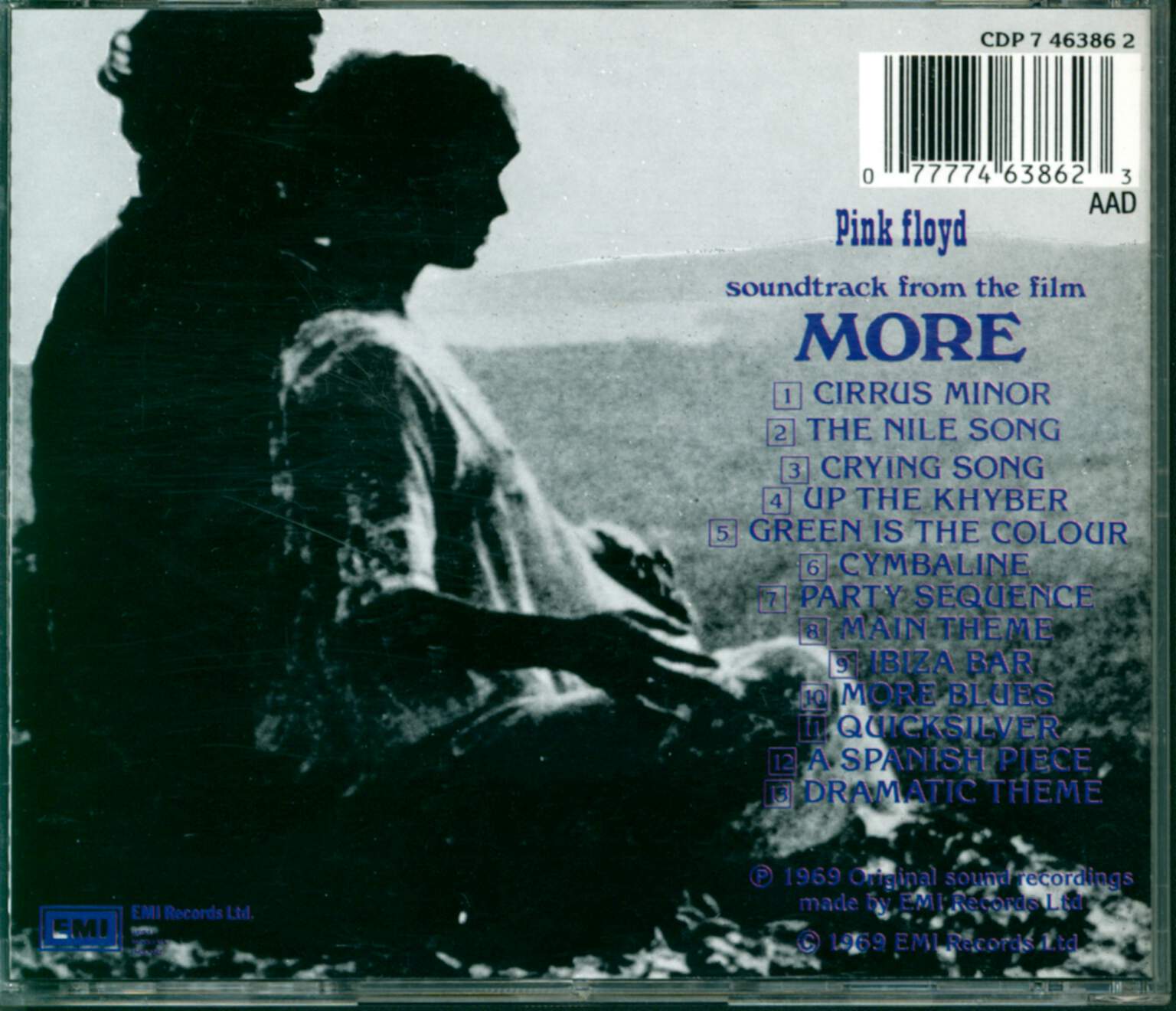 Pink Floyd: Soundtrack From The Film More, CD