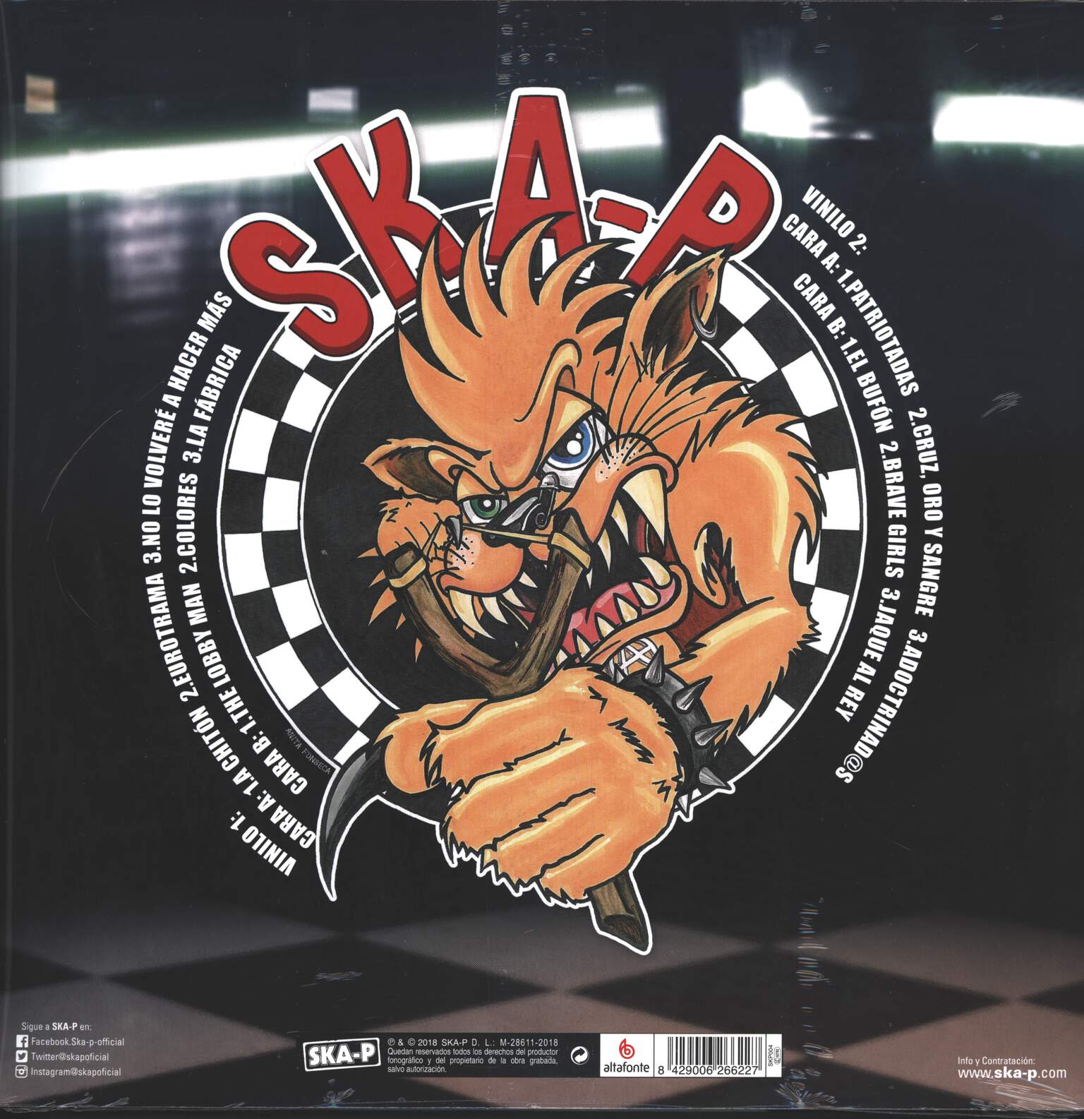 Ska-P: Game Over, 2×LP (Vinyl)