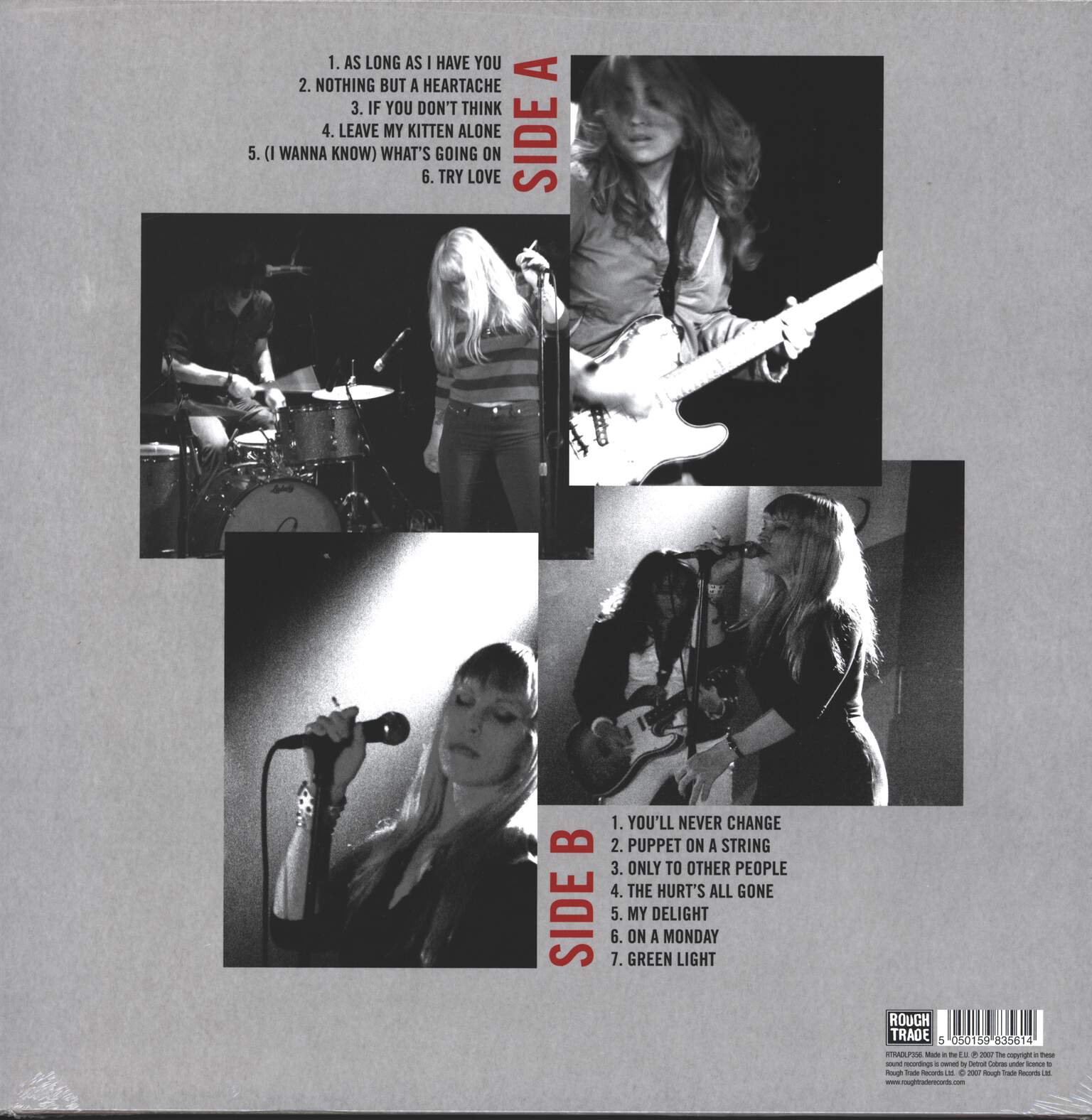 The Detroit Cobras: Tied & True, LP (Vinyl)