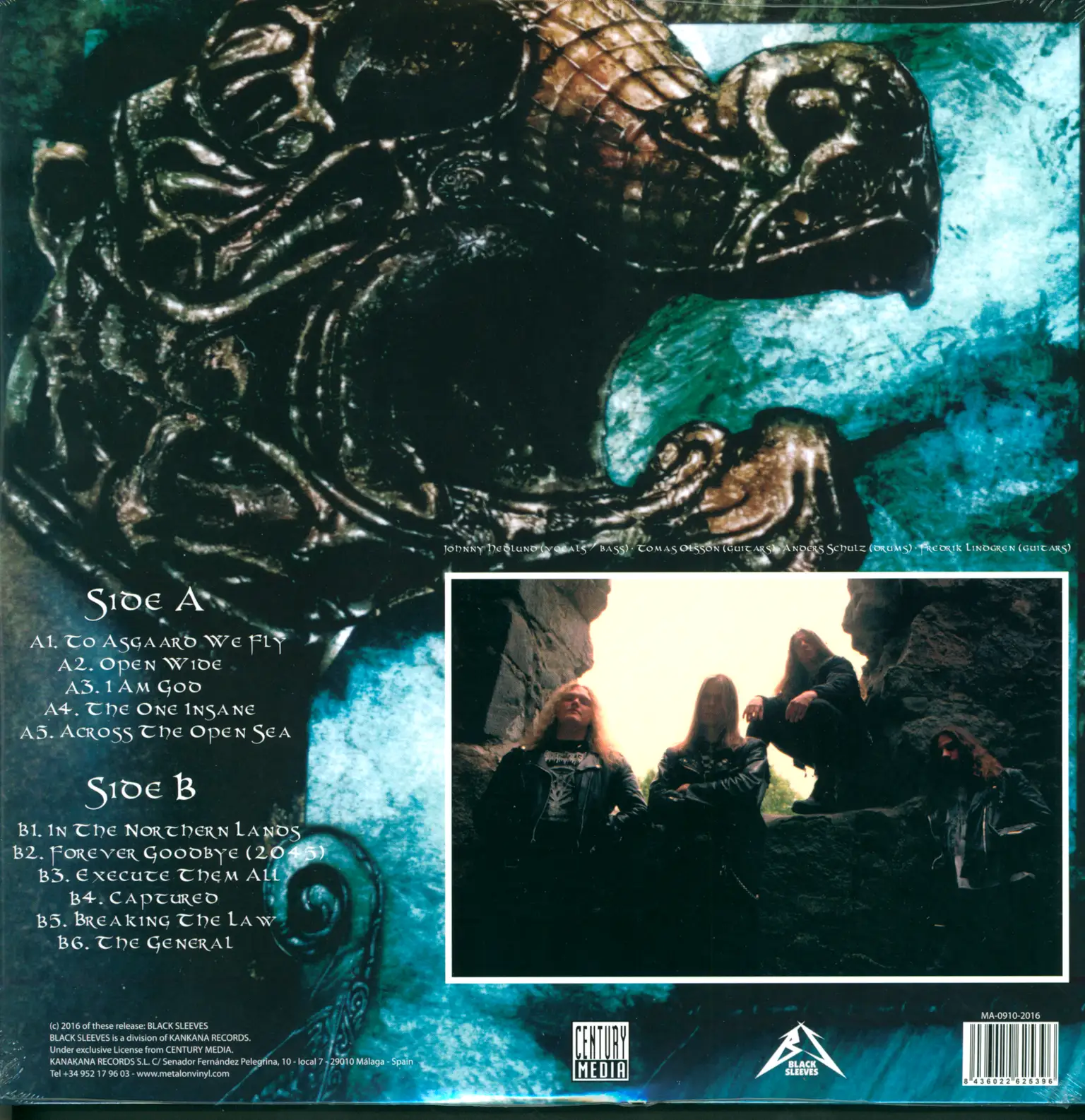 Unleashed: Across The Open Sea, LP (Vinyl)