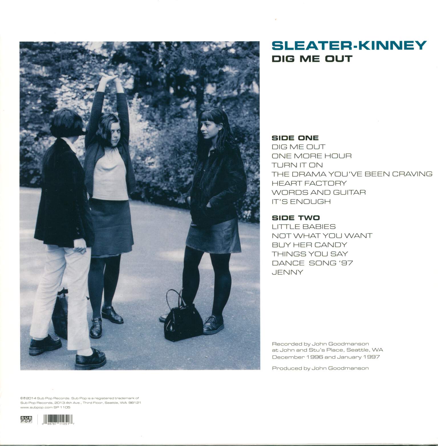 Sleater-Kinney: Dig Me Out, LP (Vinyl)