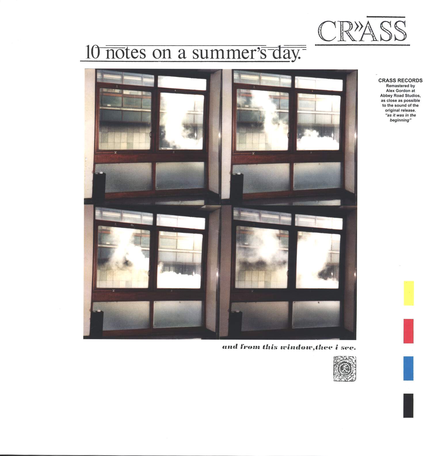 Crass: 10 Notes On A Summer's Day, 12" Maxi Single (Vinyl)