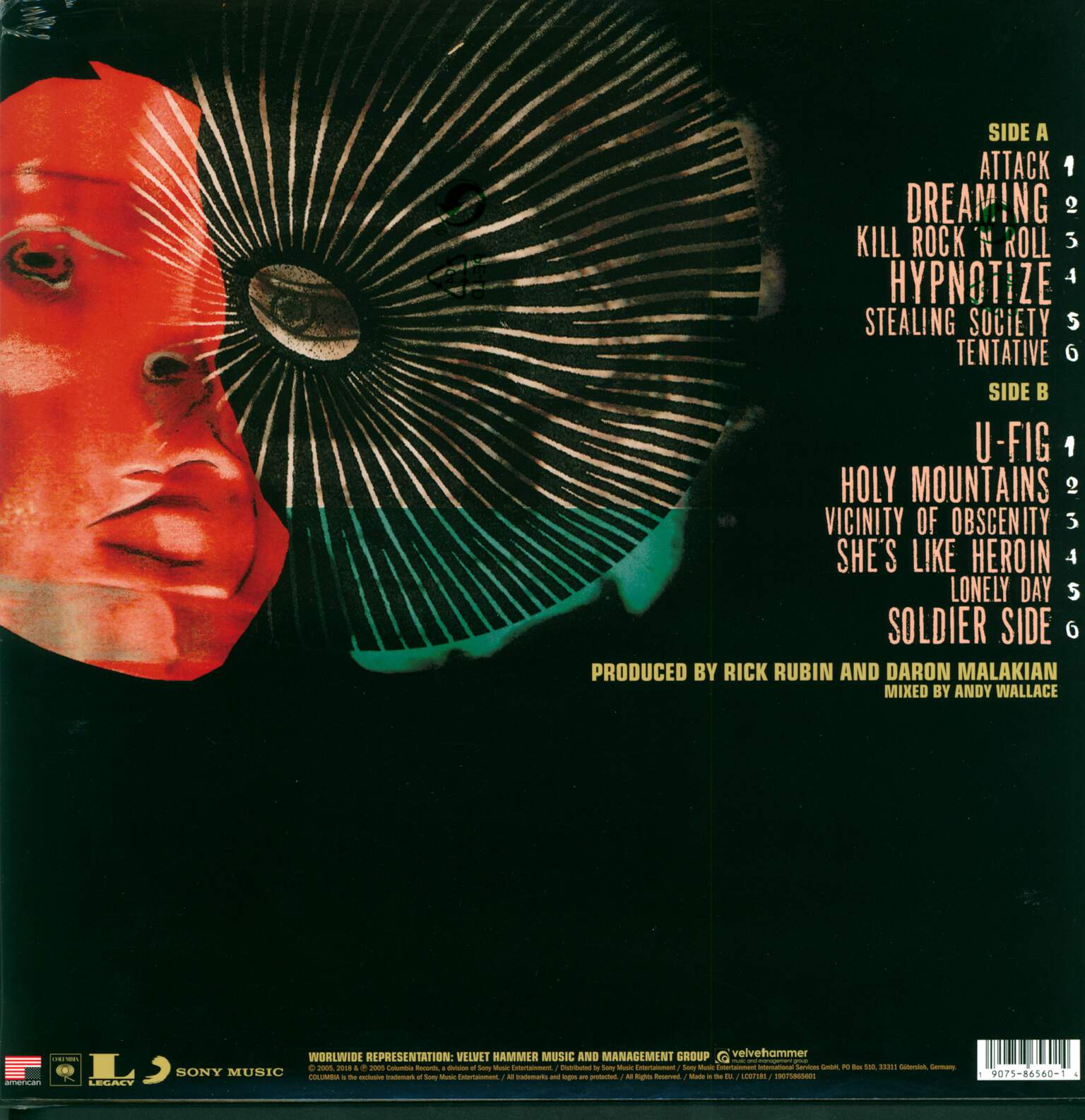 System Of a Down: Hypnotize, LP (Vinyl)