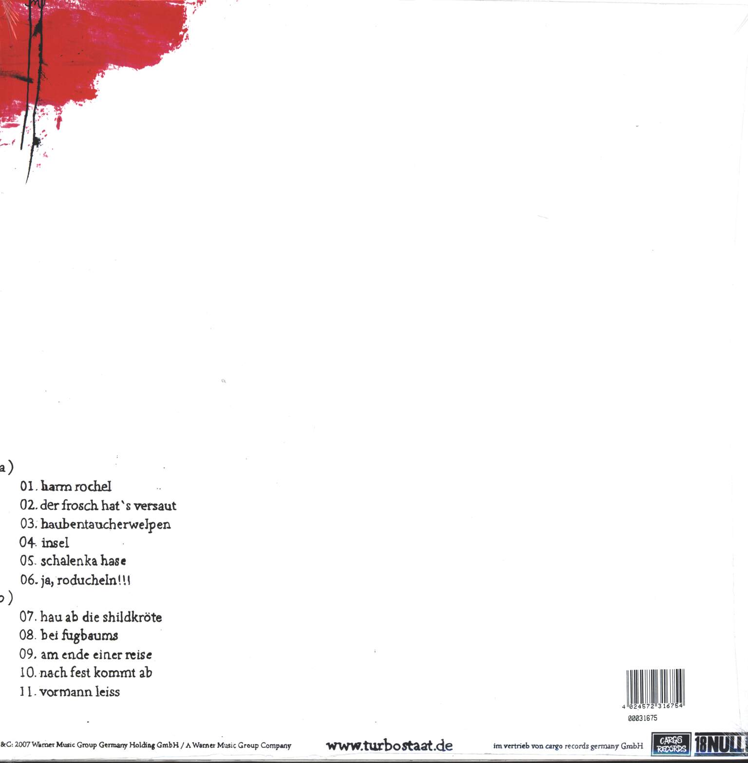 Turbostaat: Vormann Leiss, LP (Vinyl)
