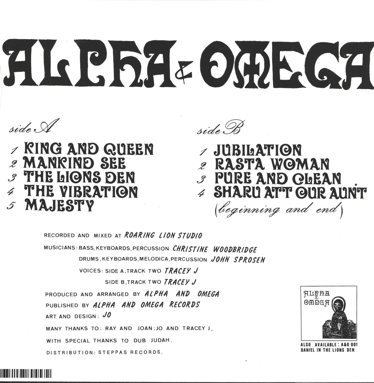 Alpha Omega: King & Queen, LP (Vinyl)