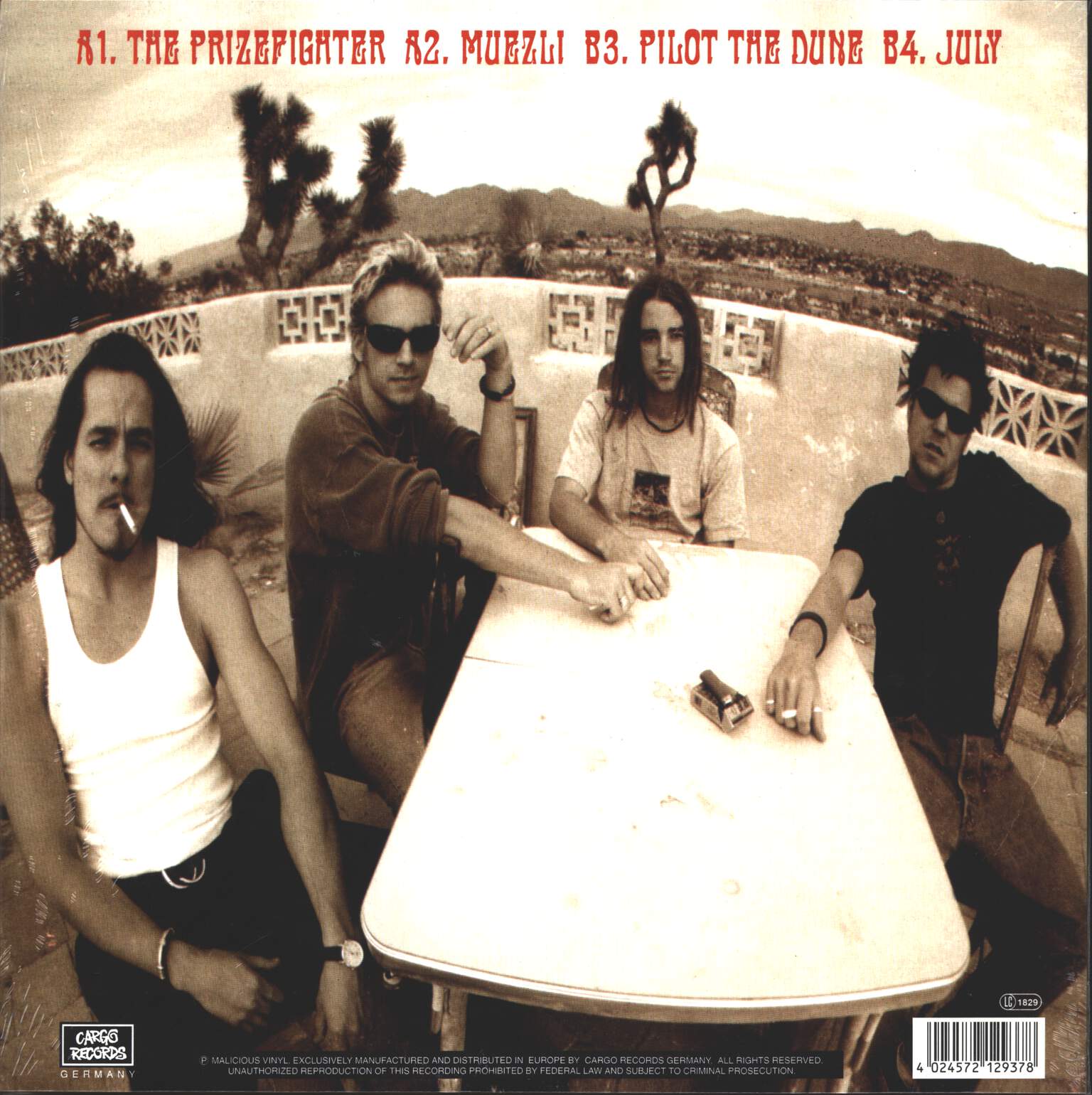 Slo Burn: Amusing The Amazing, 10" Vinyl EP
