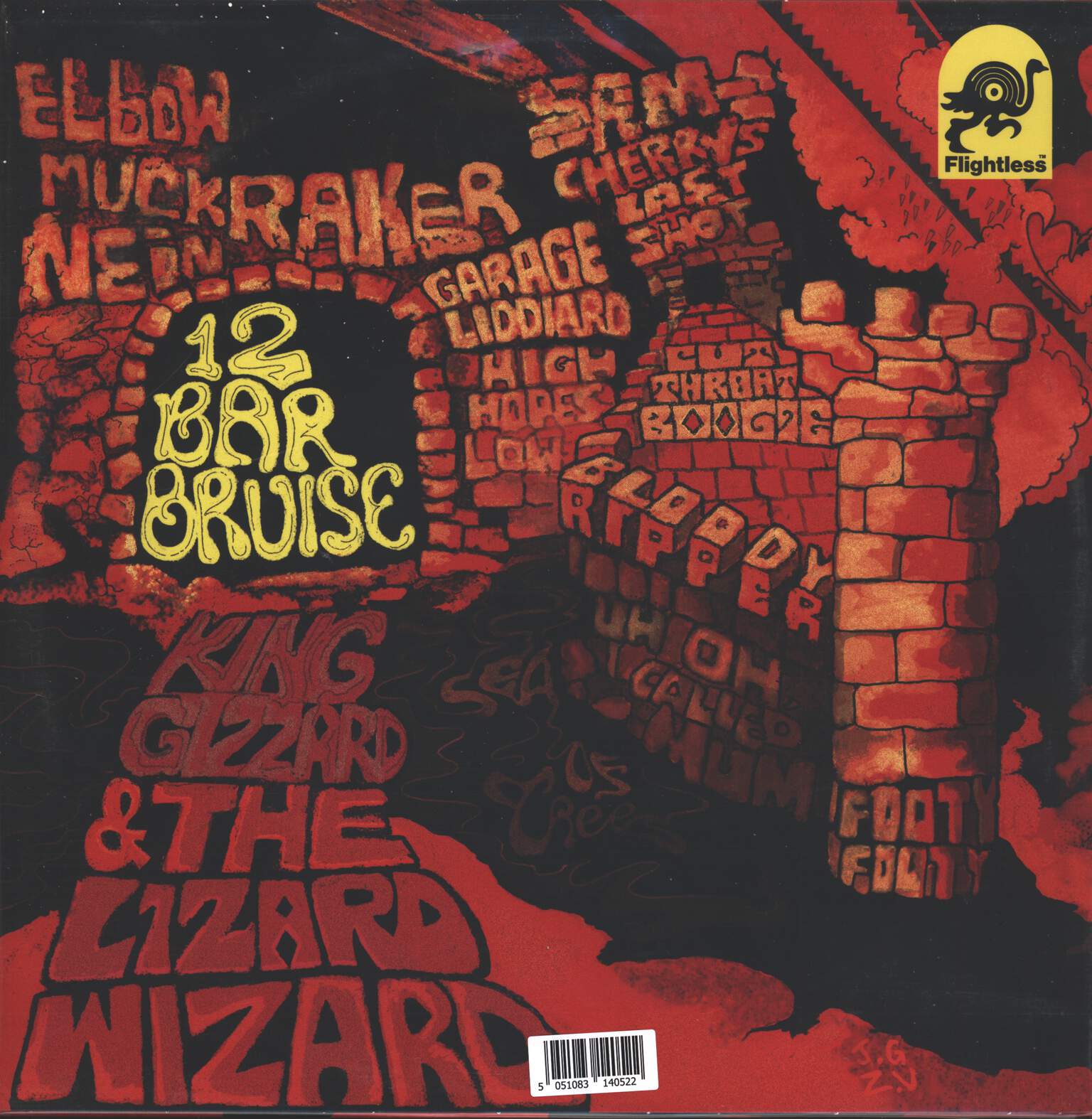 King Gizzard And The Lizard Wizard: 12 Bar Bruise, LP (Vinyl)