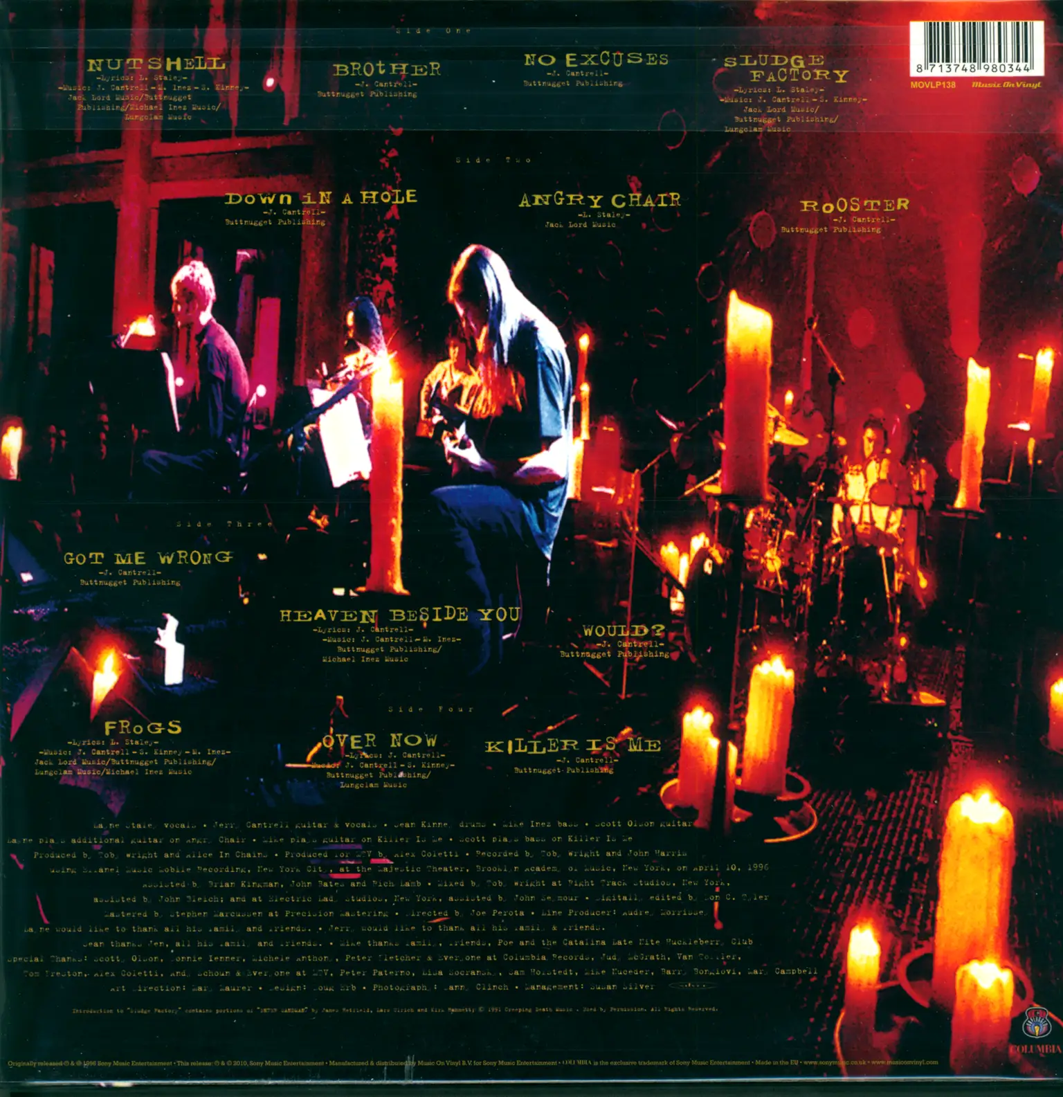 Alice in Chains: MTV Unplugged, 2×LP (Vinyl)