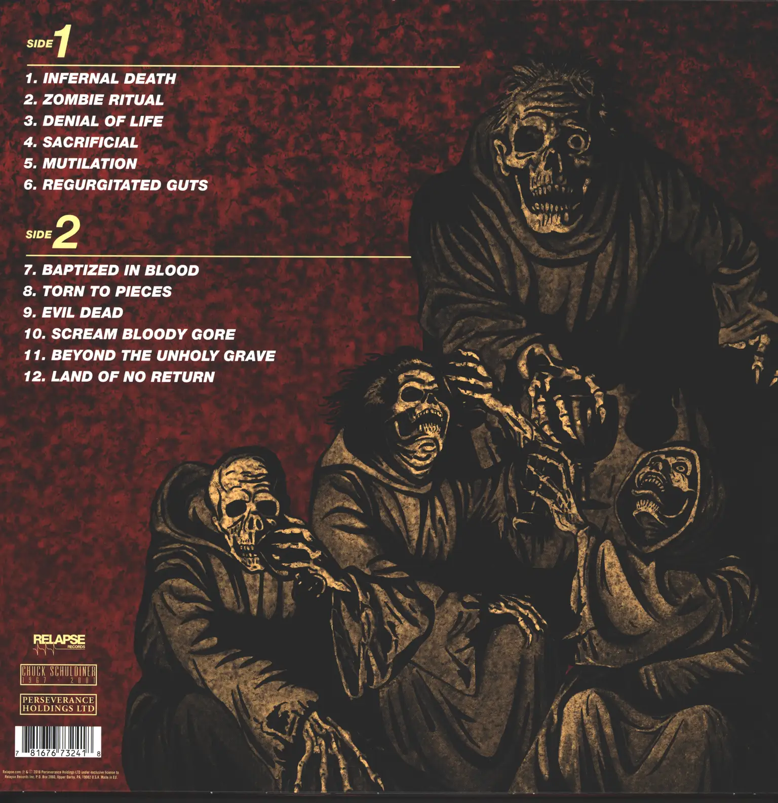 Death: Scream Bloody Gore, LP (Vinyl)
