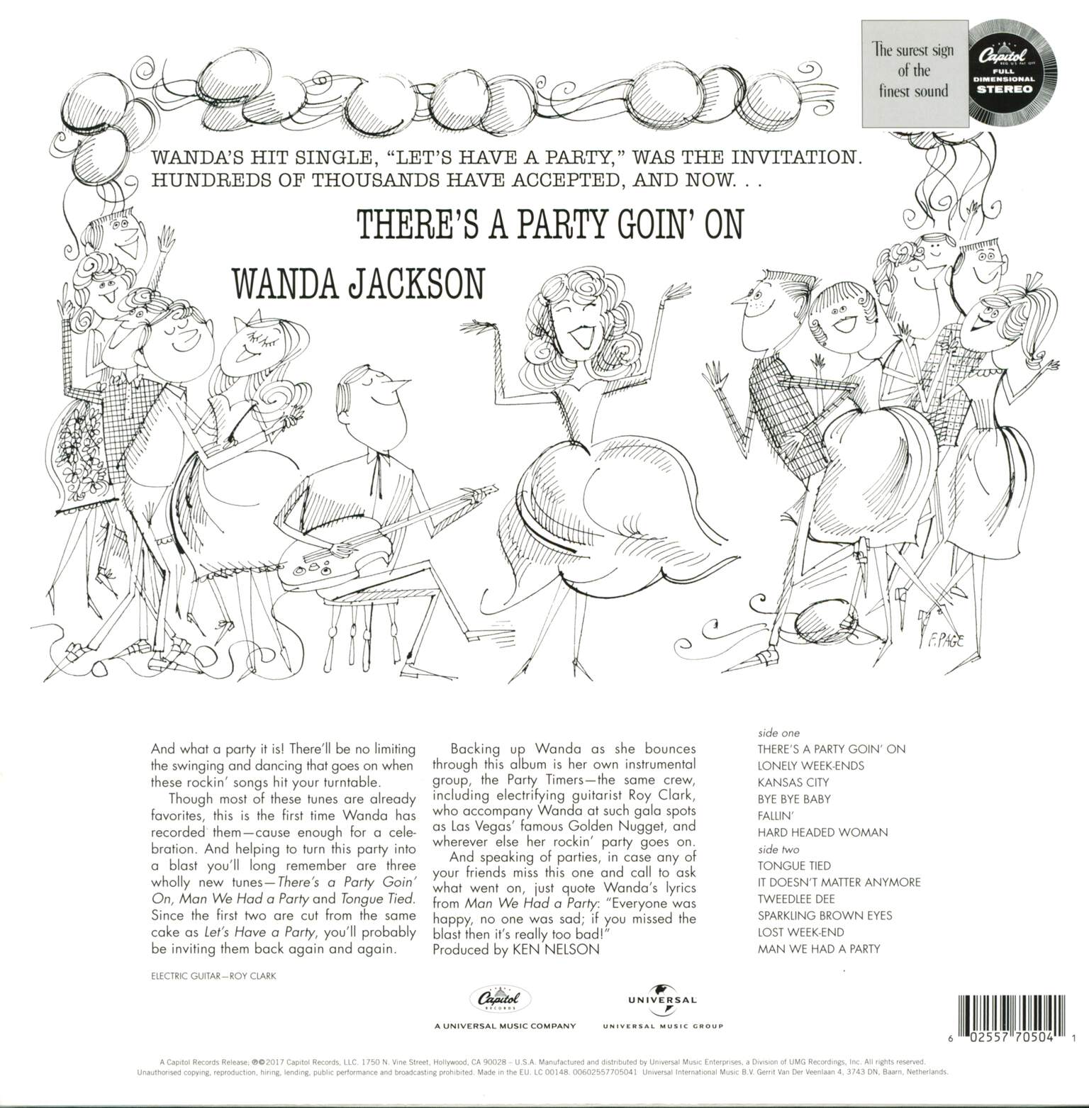 Wanda Jackson: There's A Party Goin' On, LP (Vinyl)