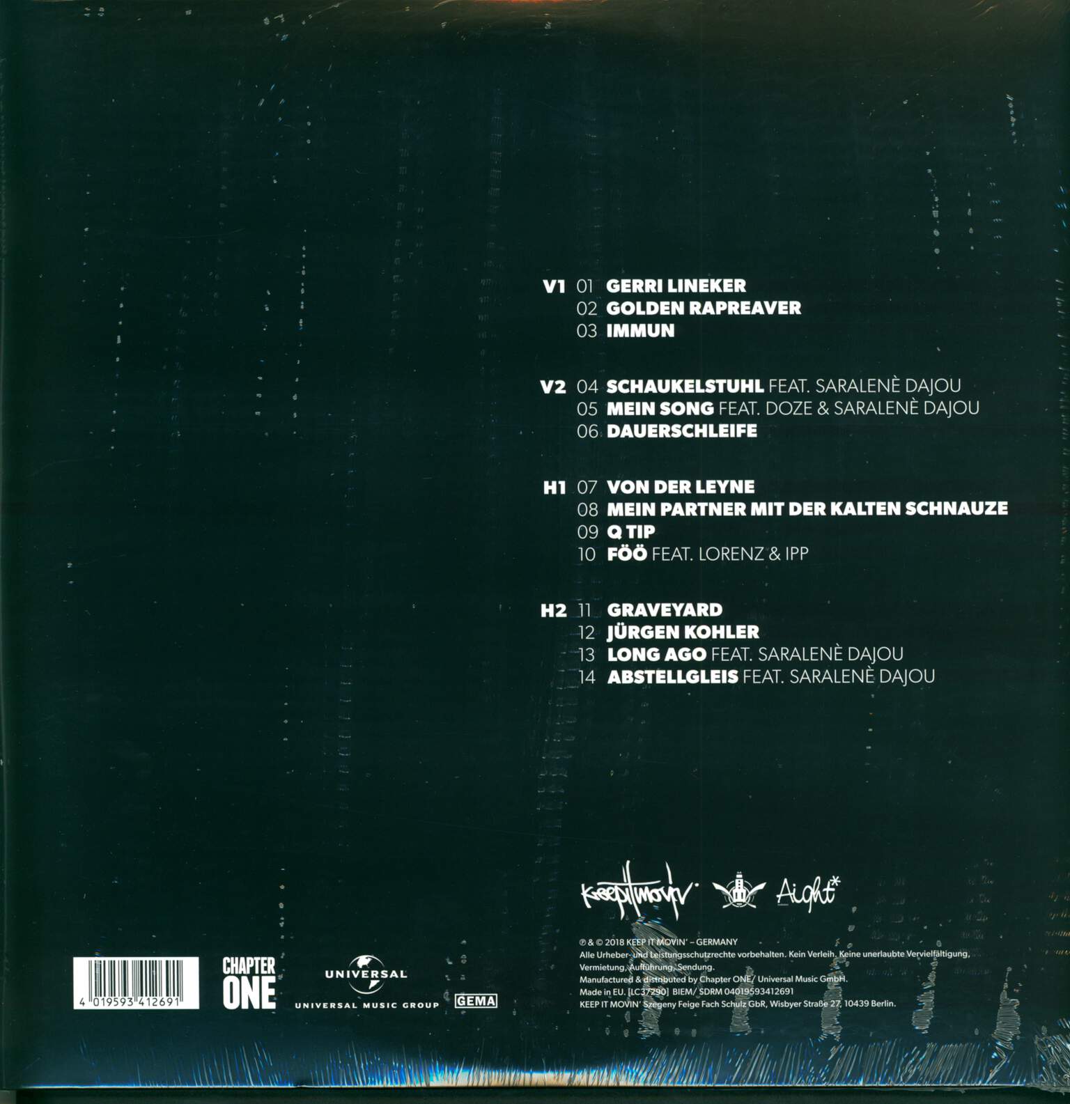 Verrückte Hunde: VH, 2×LP (Vinyl)