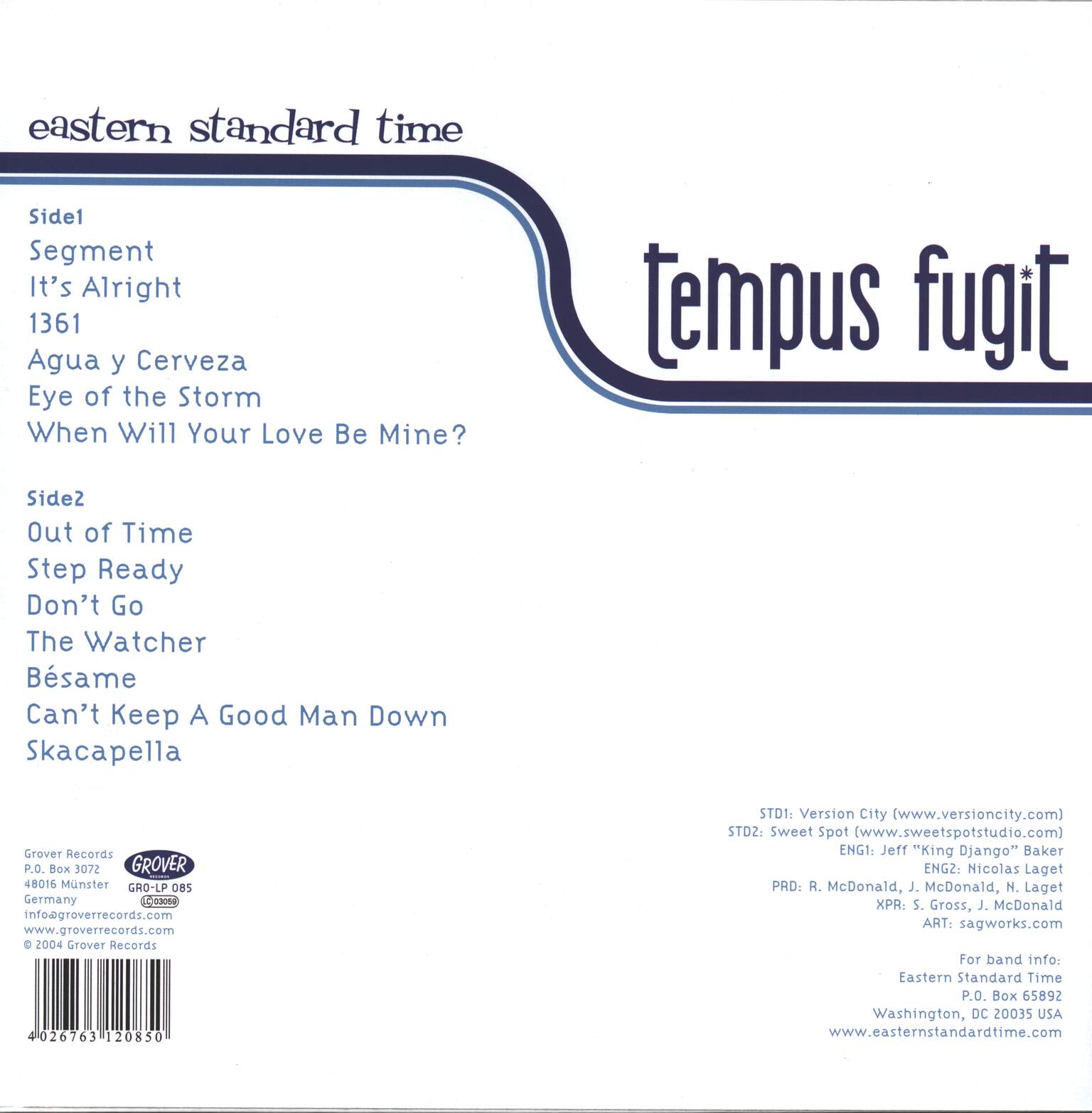 Eastern Standard Time: Tempus Fugit, LP (Vinyl)