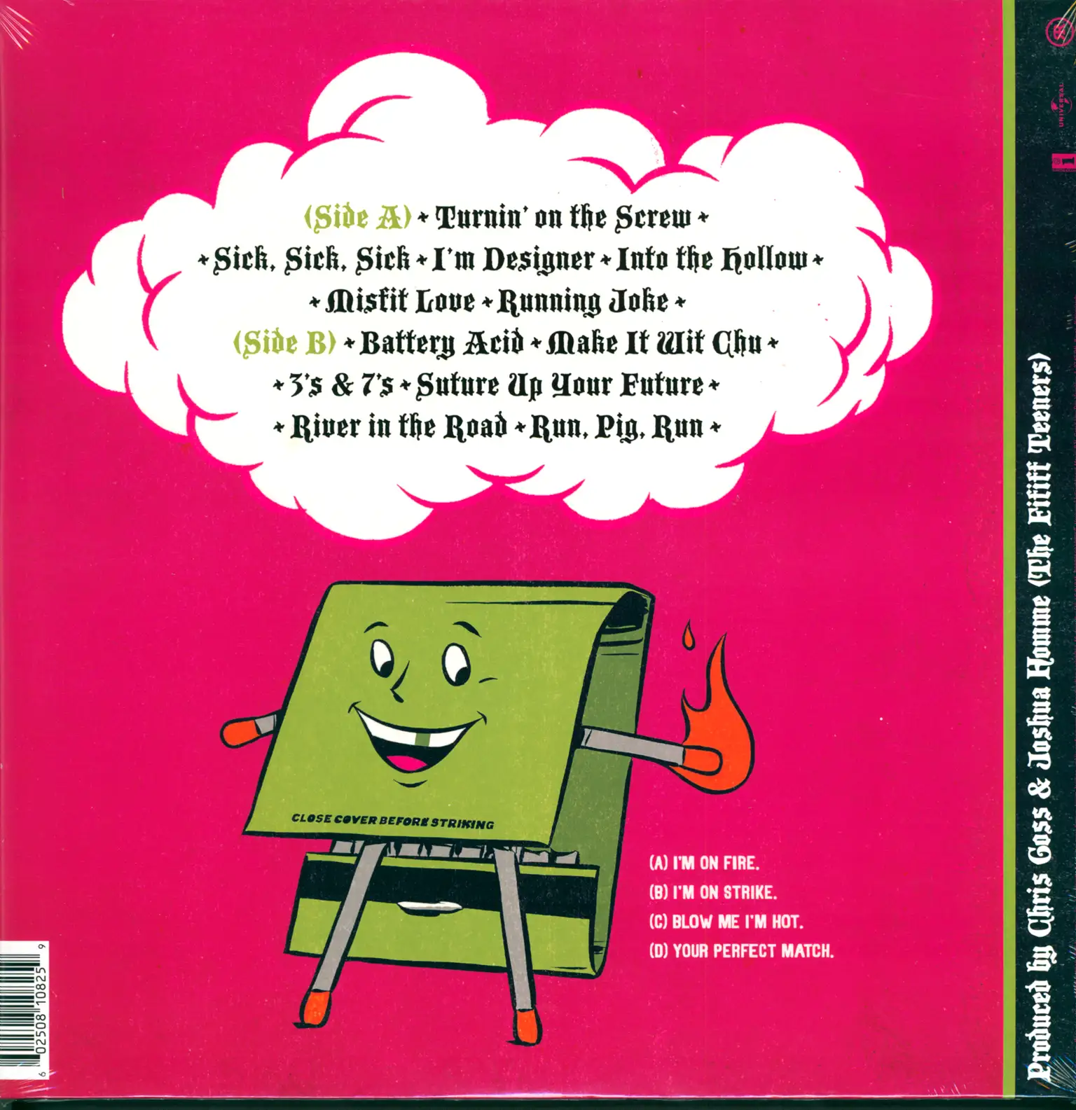 Queens Of the Stone Age: Era Vulgaris, LP (Vinyl)