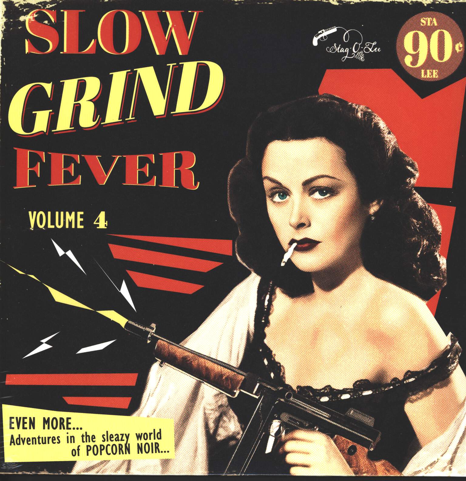 Various: Slow Grind Fever Volume 4 - EVEN MORE... Adventures In The Sleazy World Of POPCORN NOIR..., LP (Vinyl)