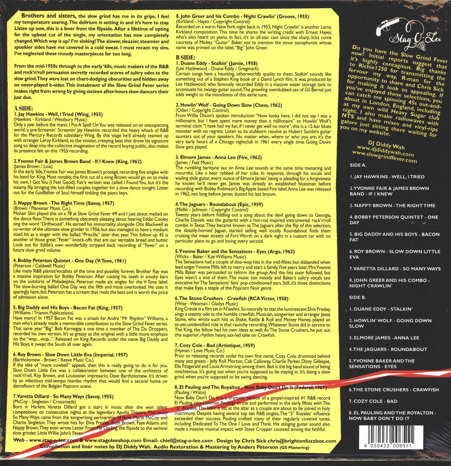 Various: Slow Grind Fever Volume 4 - EVEN MORE... Adventures In The Sleazy World Of POPCORN NOIR..., LP (Vinyl)