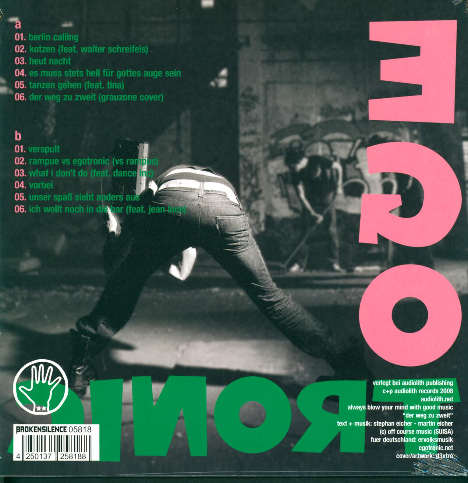 Egotronic: Egotronic, LP (Vinyl)