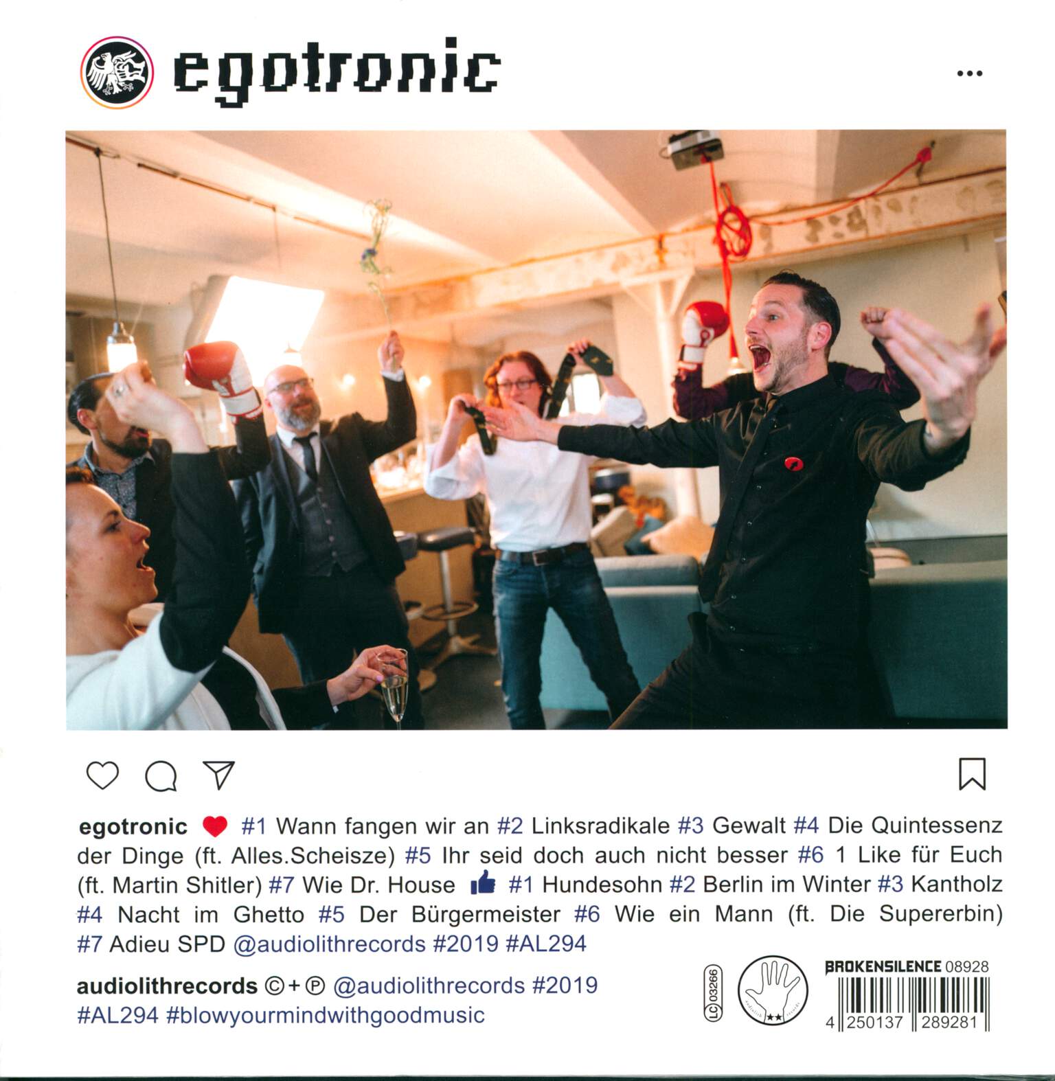 Egotronic: Ihr Seid Doch Auch Nicht Besser, LP (Vinyl)