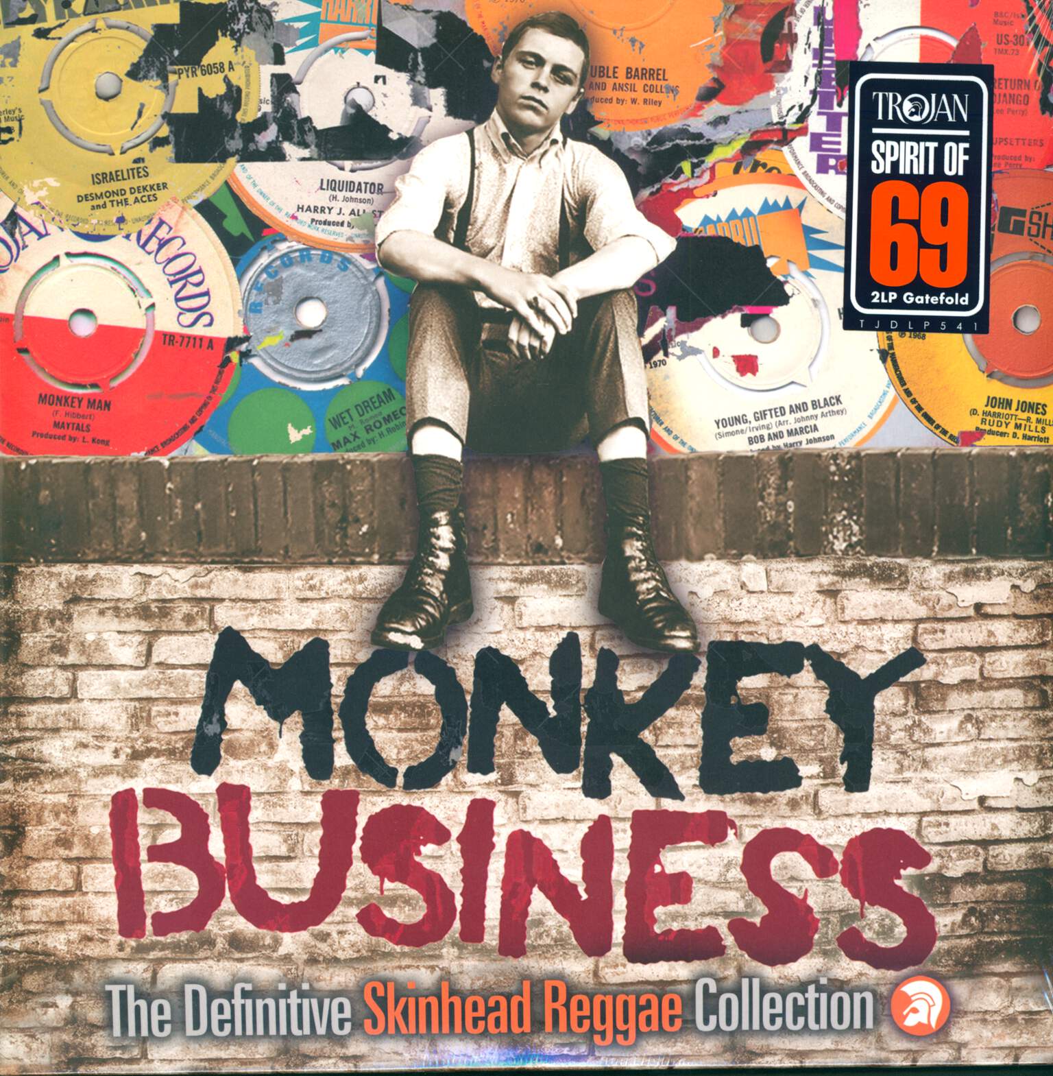 Various: Monkey Business (The Definitive Skinhead Reggae Collection), 2×LP (Vinyl)
