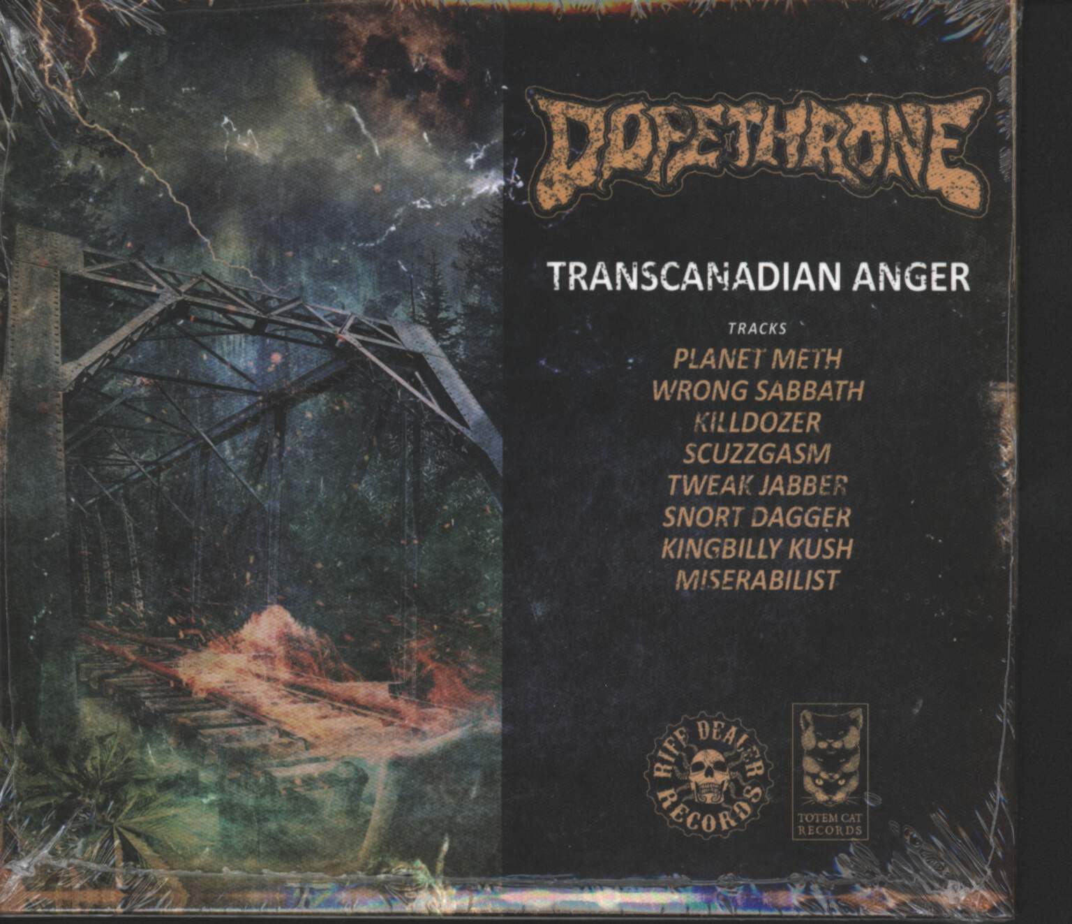 Dopethrone: Transcanadian Anger, CD