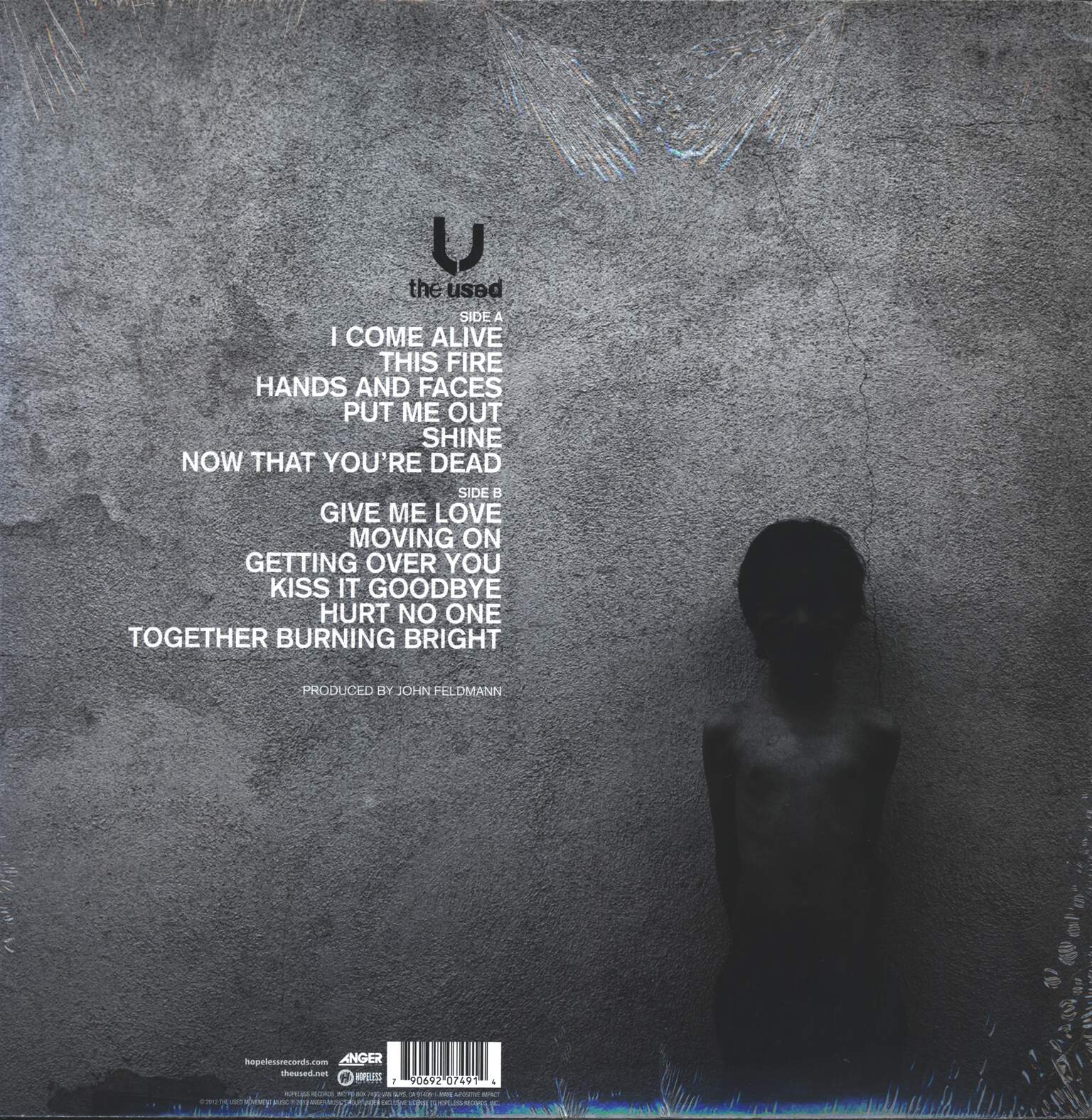 The Used: Vulnerable, LP (Vinyl)
