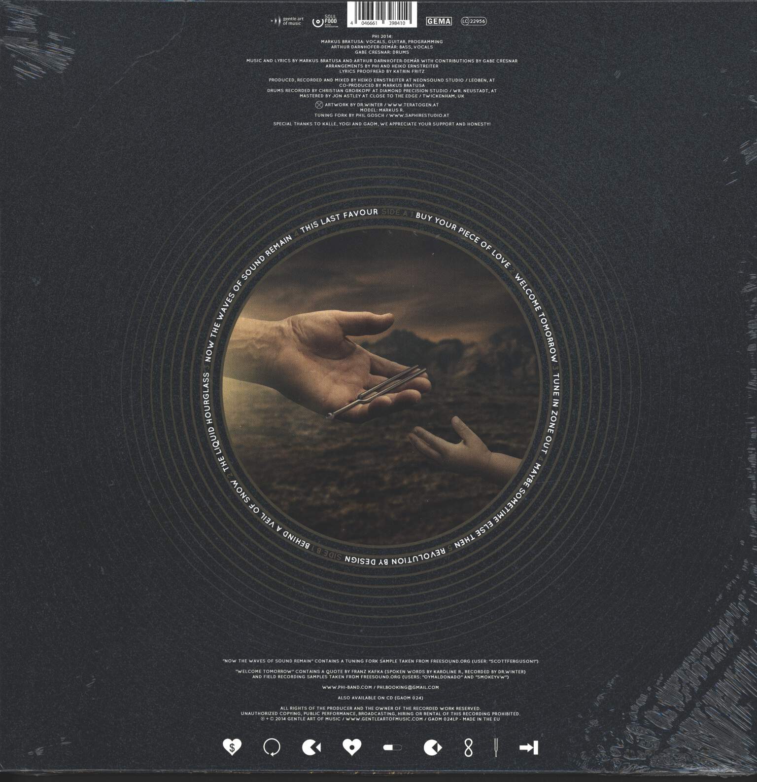 Phi: Now The Waves Of Sound Remain, LP (Vinyl)