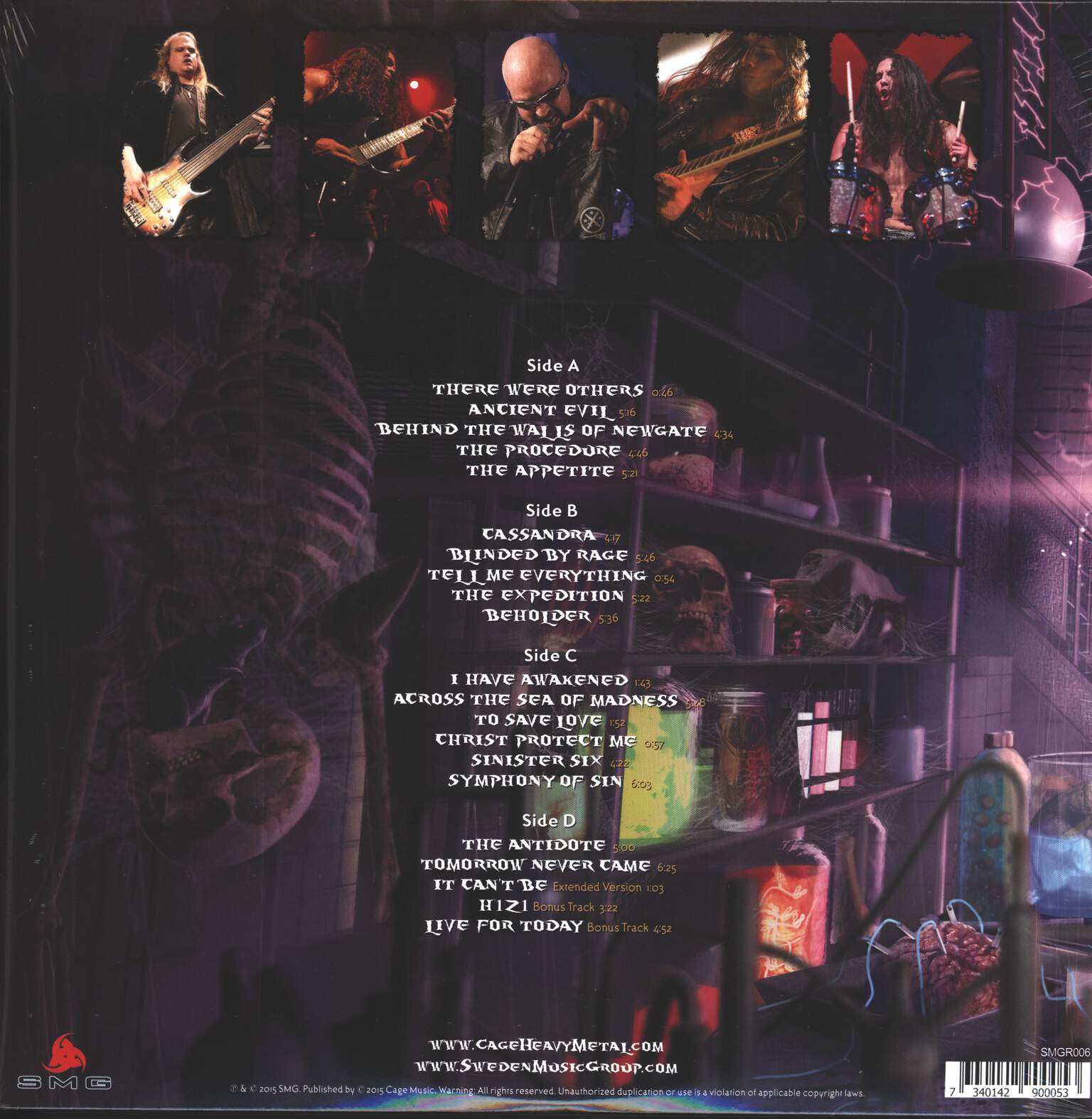 Cage: Ancient Evil, 2×LP (Vinyl)