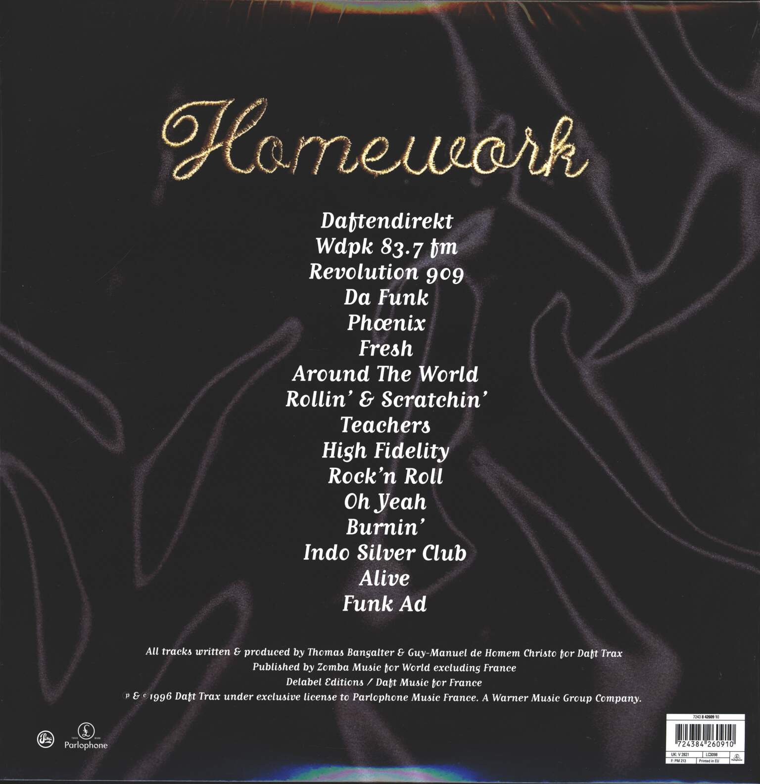 Daft Punk: Homework, 2×LP (Vinyl)
