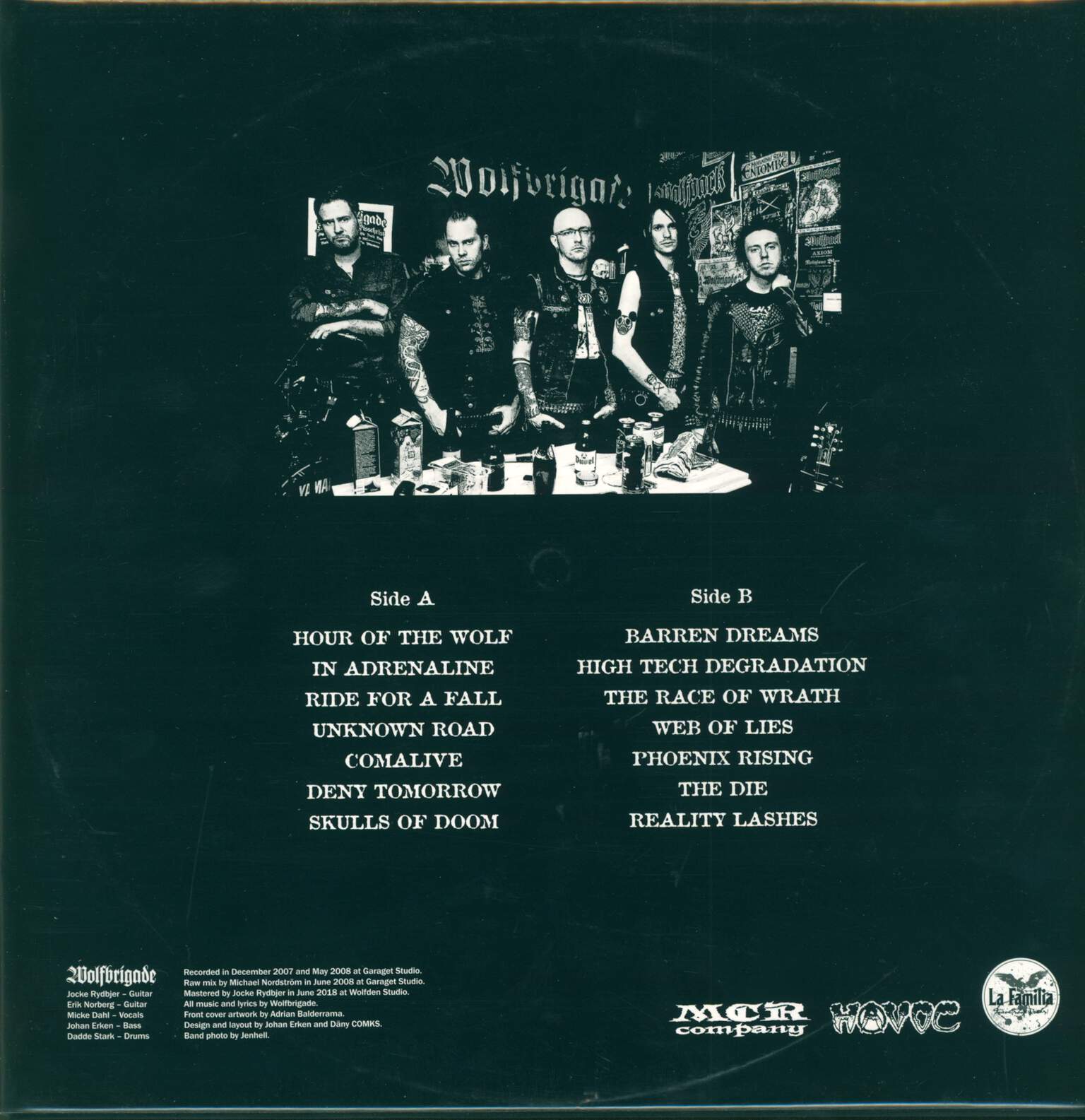 Wolfbrigade: Comalive, LP (Vinyl)