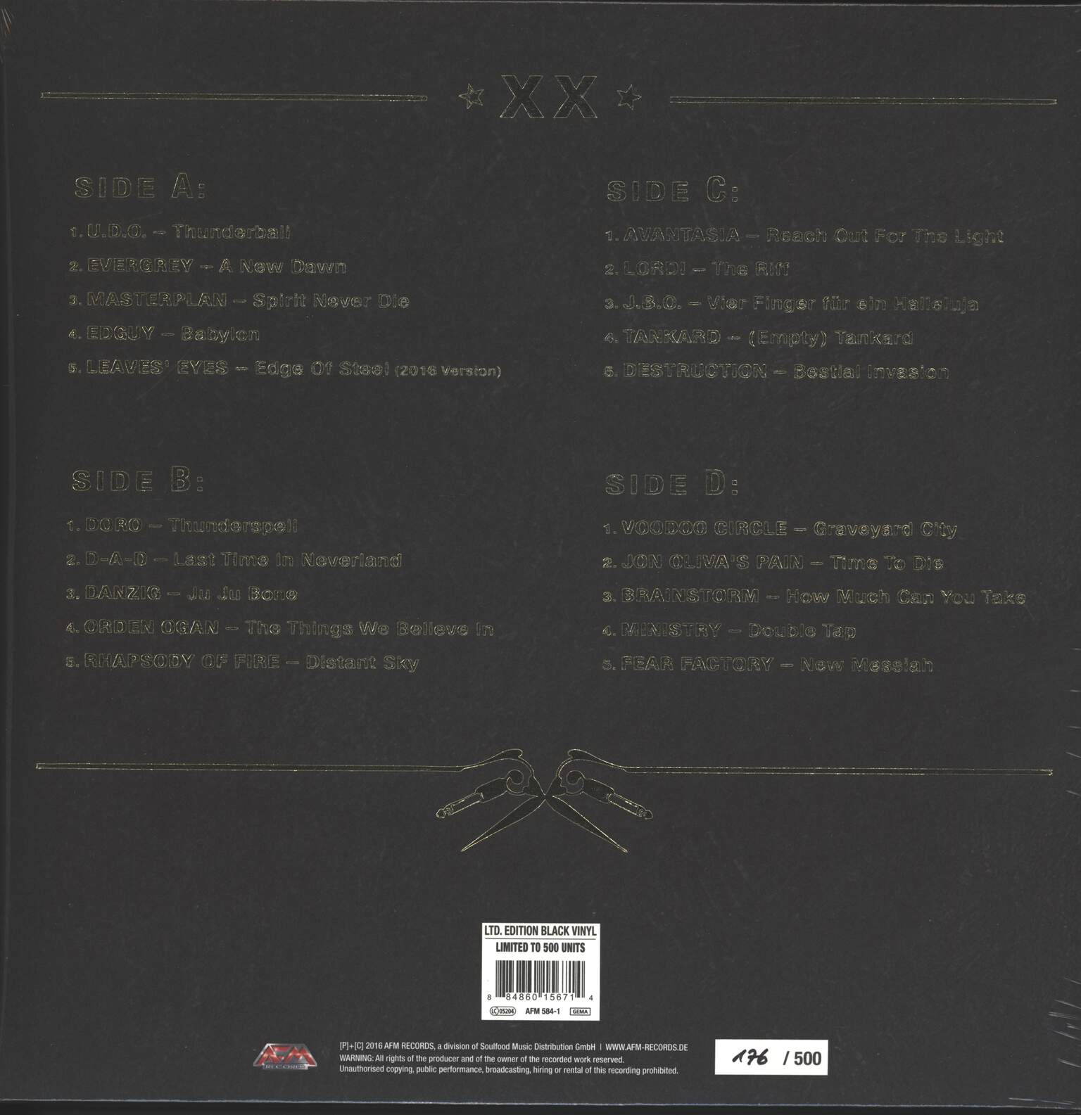 Various: 20 Years - Metal Addiction, 2×LP (Vinyl)